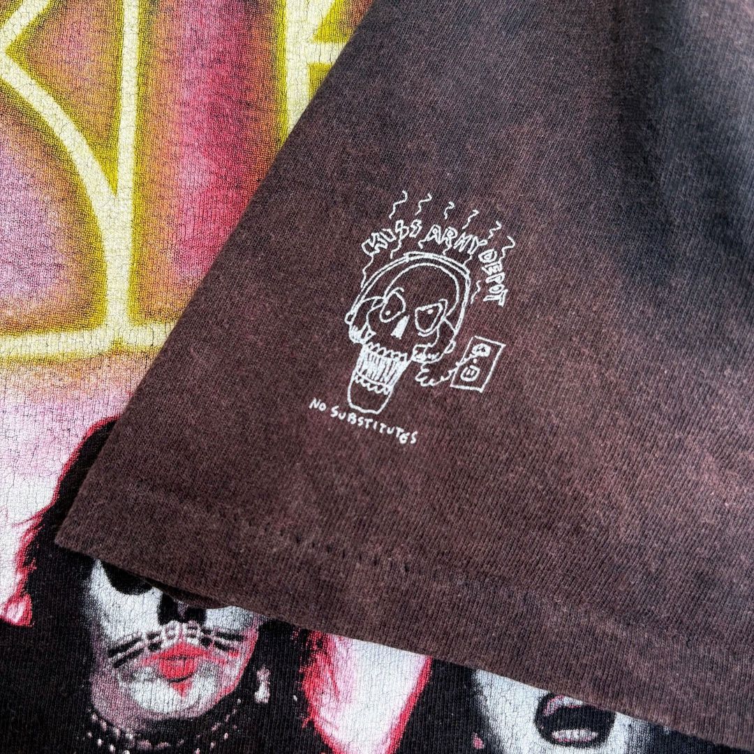 Band Tees Kiss 1990 90s Vintage Army Band Tour Circus Rare T-Shirt Size US L / EU 52-54 / 3 - 4 Thumbnail