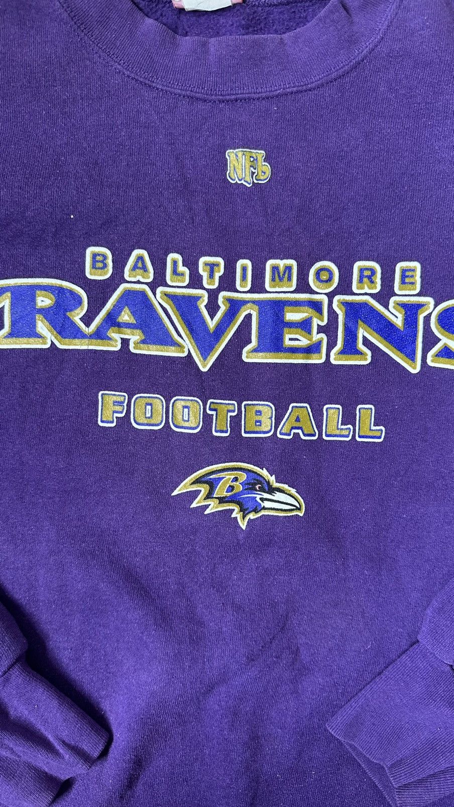 NFL VINTAGE NFL BALTIMORE RAVENS FOOTBALL SWEATSHIRT Size US XXL / EU 58 / 5 - 2 Thumbnail