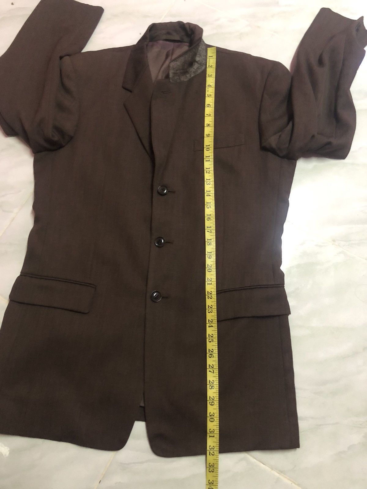 Japanese Brand Vintage Jun Men Brown Blazer’s Jacket Size US L / EU 52-54 / 3 - 13 Thumbnail