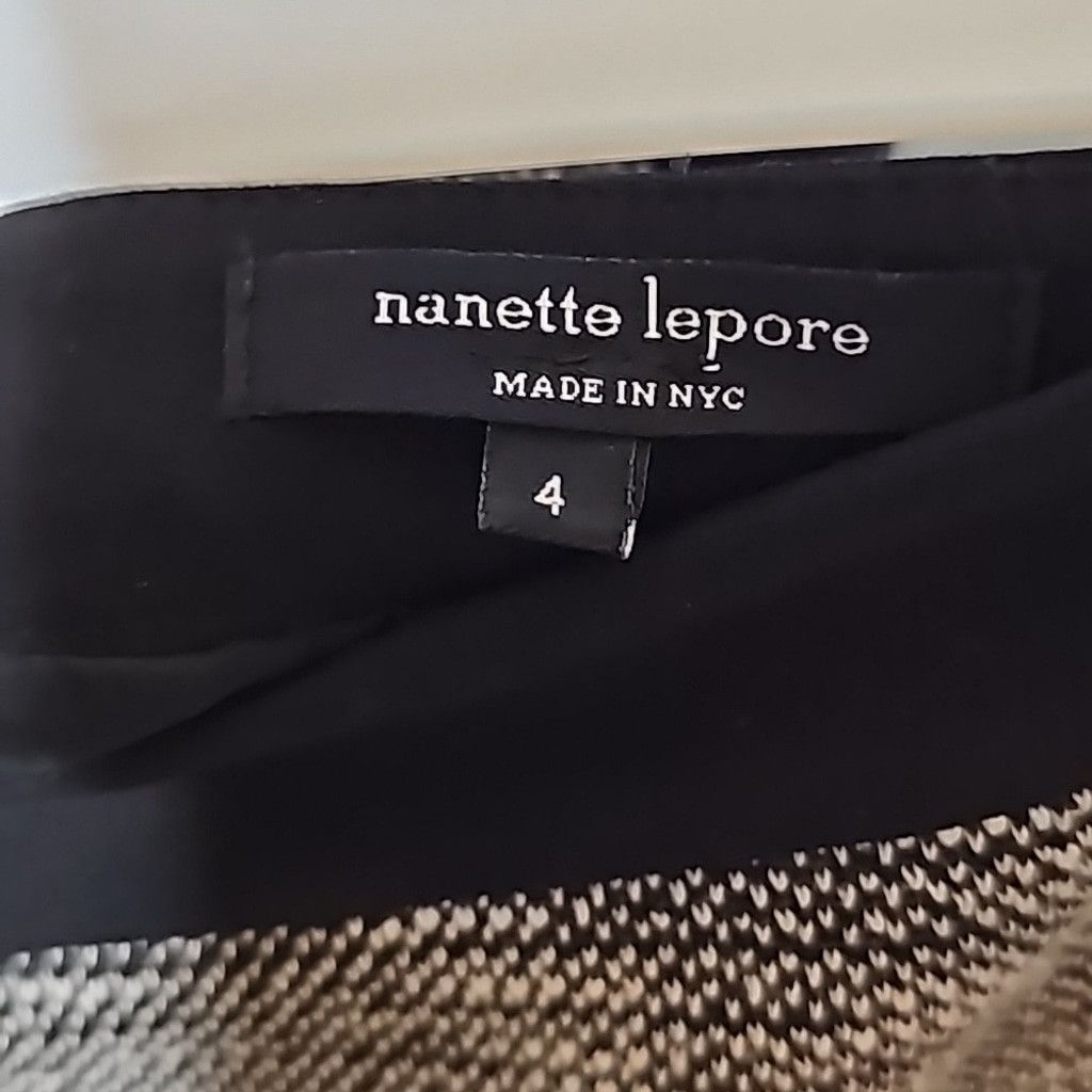 Nanette Lepore NWOT Nanette Lepore blazer skirt suit set black white sz 4 Size S / US 4 / IT 40 - 11 Thumbnail