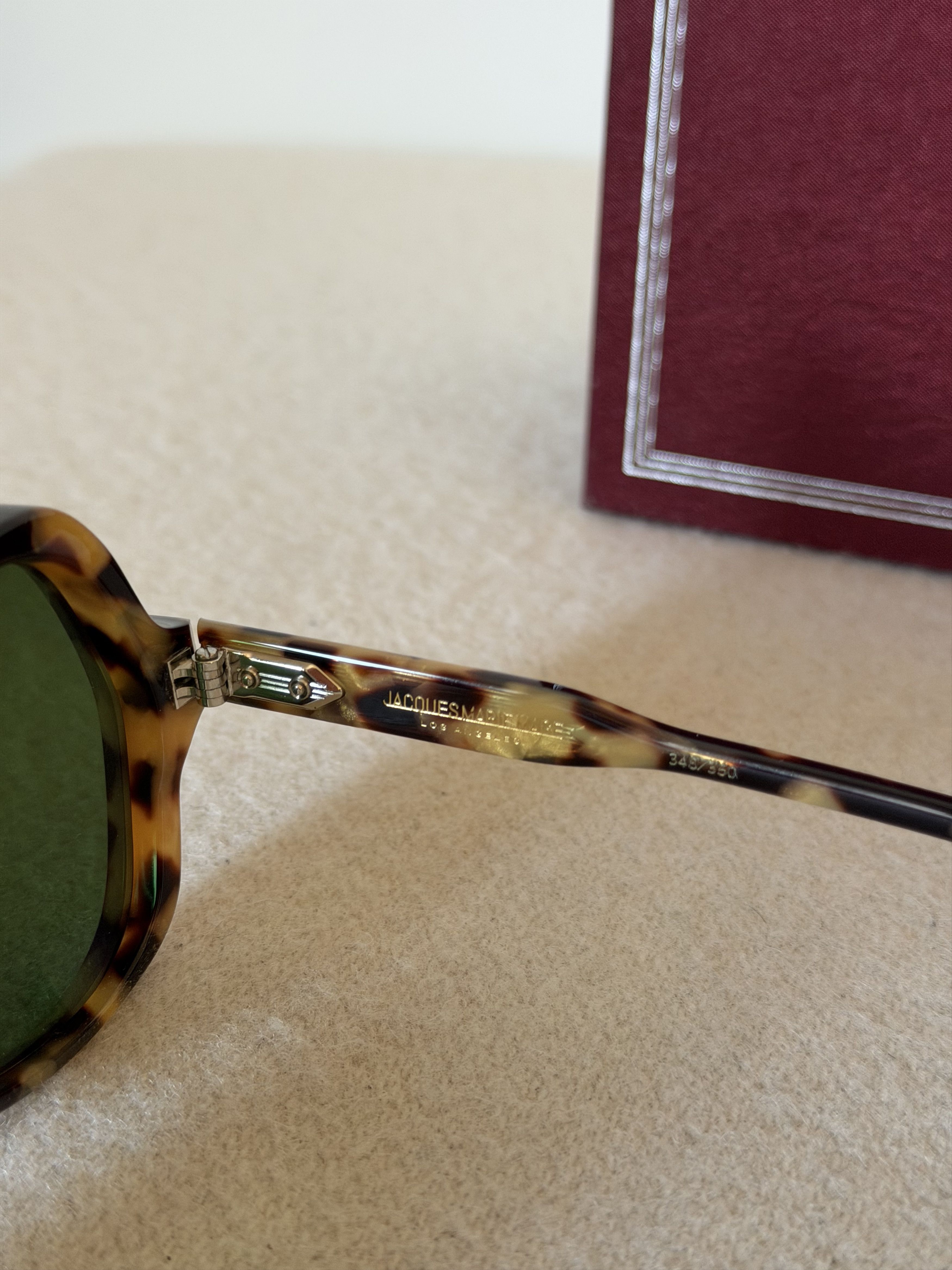 Jacques Marie Mage Jacques Marie Mage Candy Sunglasses in Gold Dust Size ONE SIZE - 8 Thumbnail