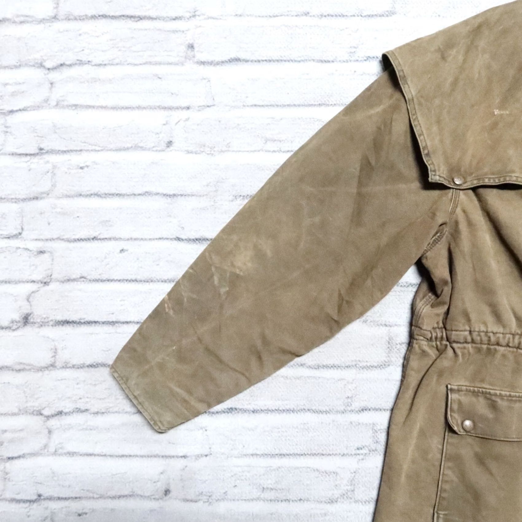 Carhartt VINTAGE Carhartt Jacket Canvas Duster Distressed XL Green Men Vintage 90s Carhartt Canvas Duster Distressed Jacket XL Green Men Size US XL / EU 56 / 4 - 4 Thumbnail