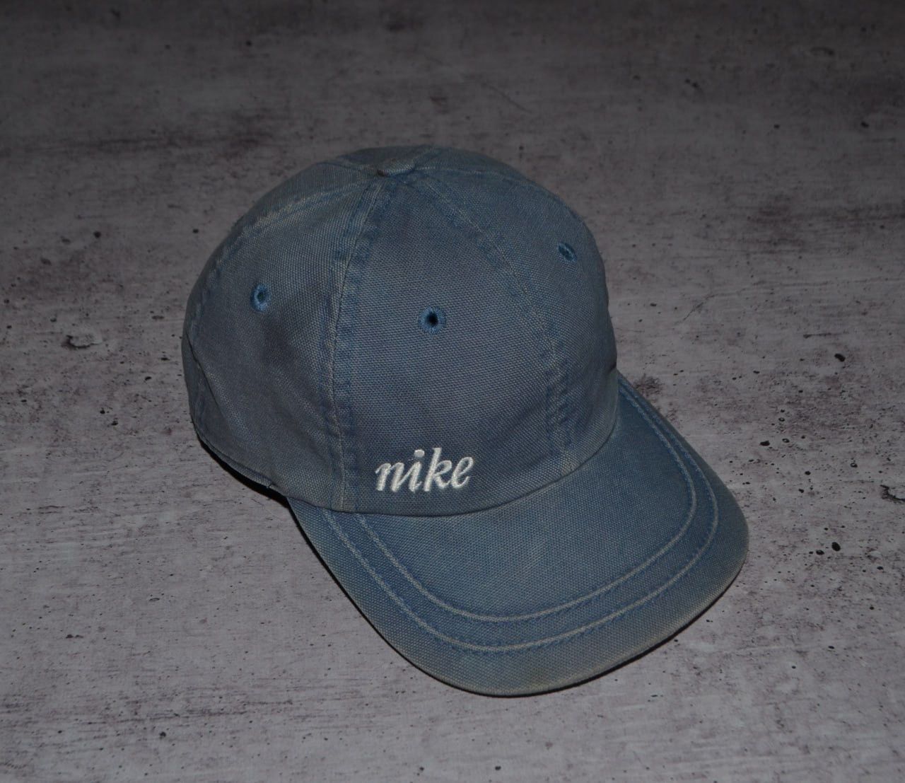 Nike × Vintage nike cap vintage Blue Size ONE SIZE - 1 Thumbnail