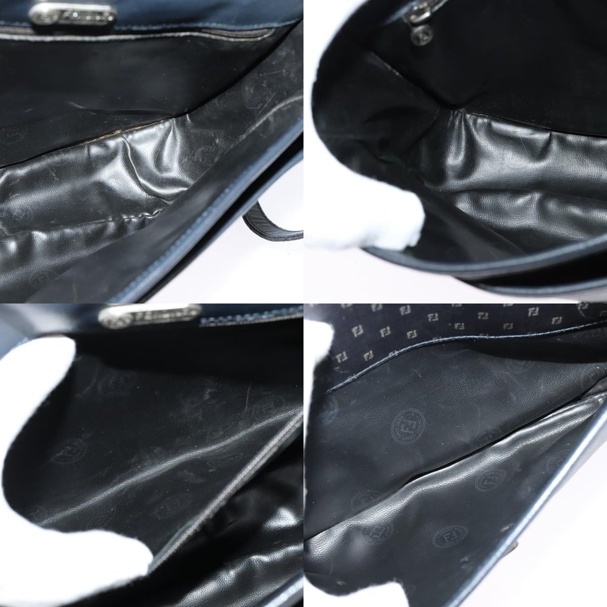 Fendi FENDI Shoulder Bag Pvc Black Size ONE SIZE - 12 Thumbnail
