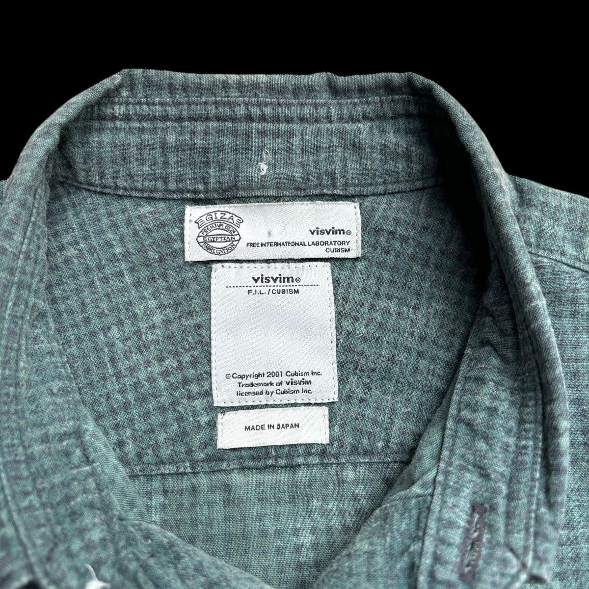 Visvim Visvim 5 Nation Shirt Giza Size US S / EU 44-46 / 1 - 10 Thumbnail