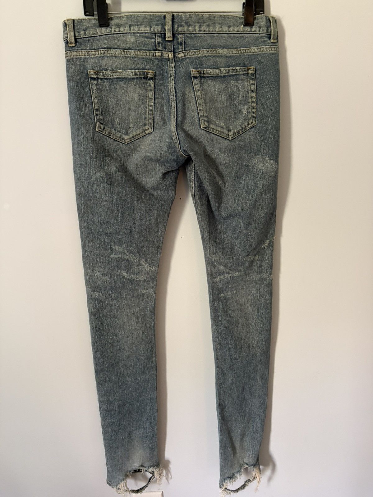 Yves Saint Laurent Yves Saint Laurent FW14 Crash Denim Size 32" / US 10 / IT 46 - 2 Thumbnail