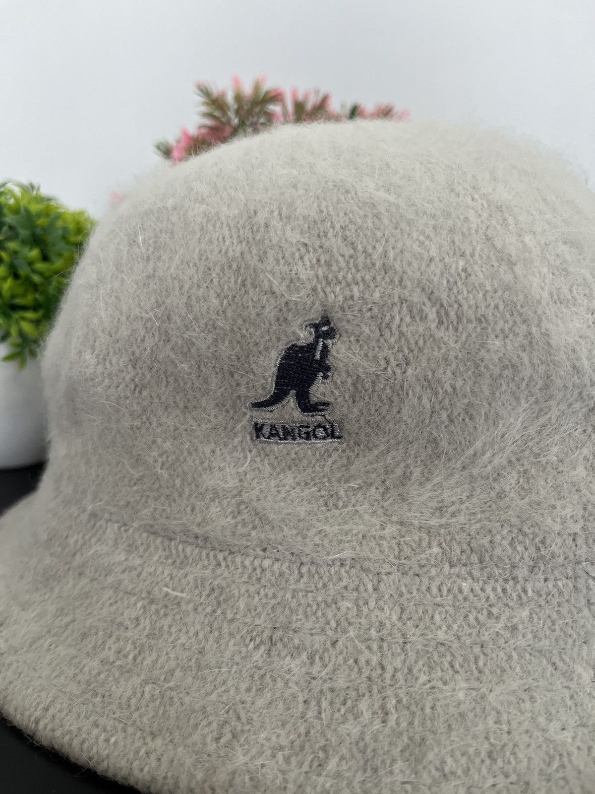 Kangol KANGOL Vintage Unisex Angora Rare Sherpa Panama Bucket Hat Size ONE SIZE - 3 Thumbnail