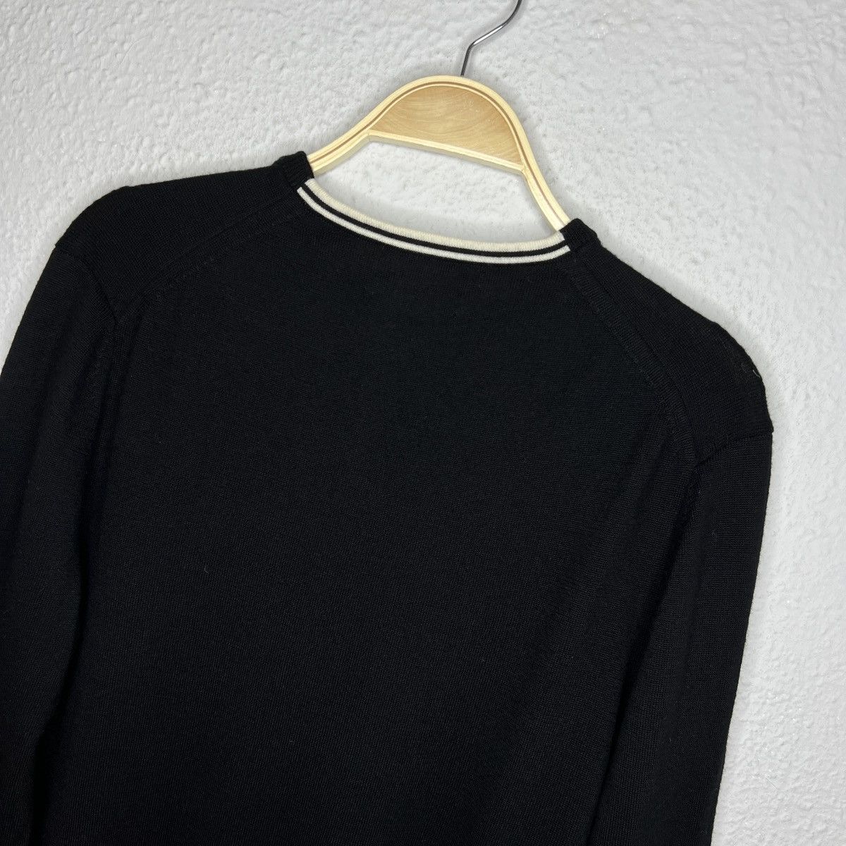 Fred Perry × Vintage Fred Perry vintage sweater size L Jumper Knit Wool Size US L / EU 52-54 / 3 - 7 Thumbnail