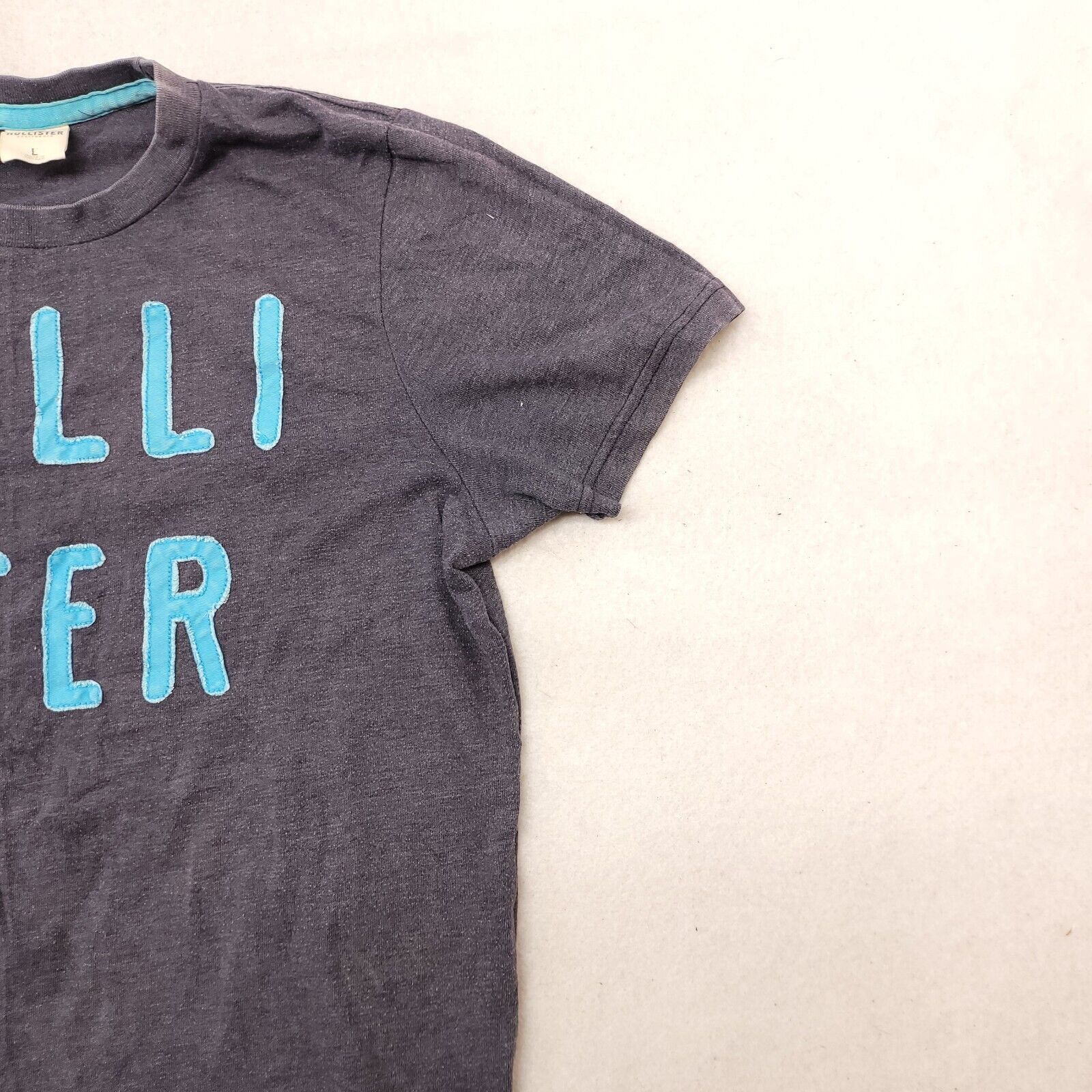 Hollister Hollister Pullover T Shirt Adult Mens Size Large L Gray Blue Size US L / EU 52-54 / 3 - 4 Thumbnail