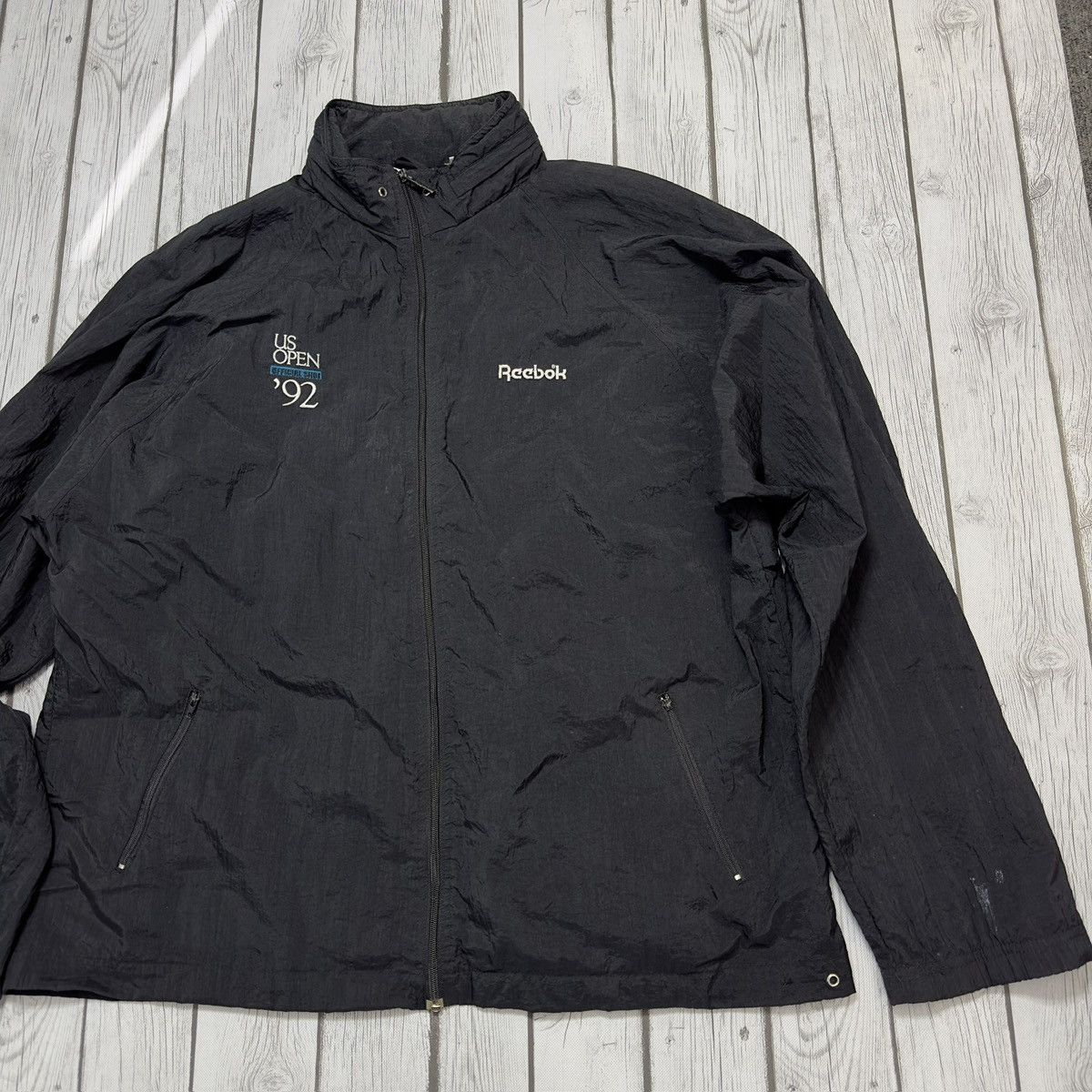 Reebok × Vintage Vintage 1992 US Open jacket Size US XL / EU 56 / 4 - 3 Thumbnail