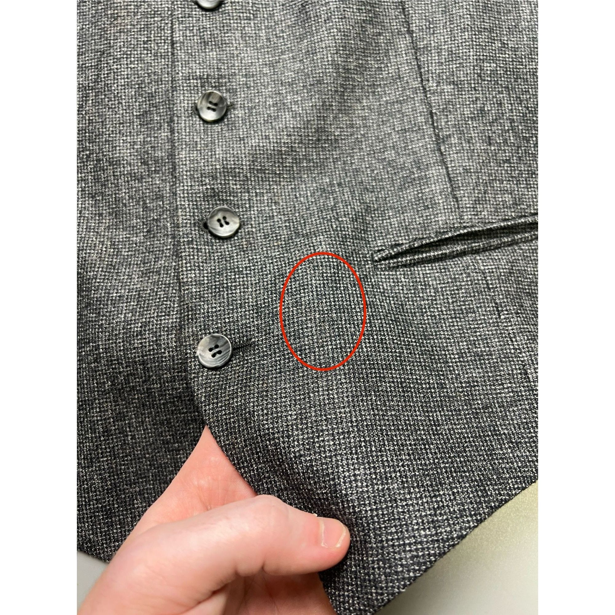Suitsupply Suit & Supply Blazer And Gilet Wool Suit (Y1031) Size 48R - 18 Thumbnail