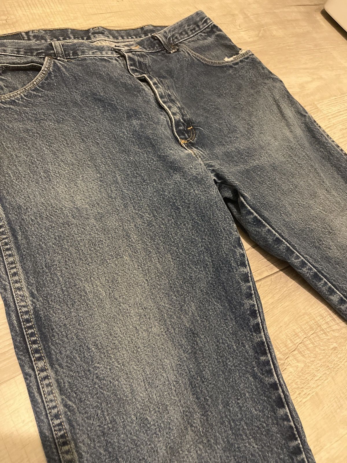 Vintage × Wrangler Vintage Wrangler Jeans Size US 34 / EU 50 - 2 Thumbnail