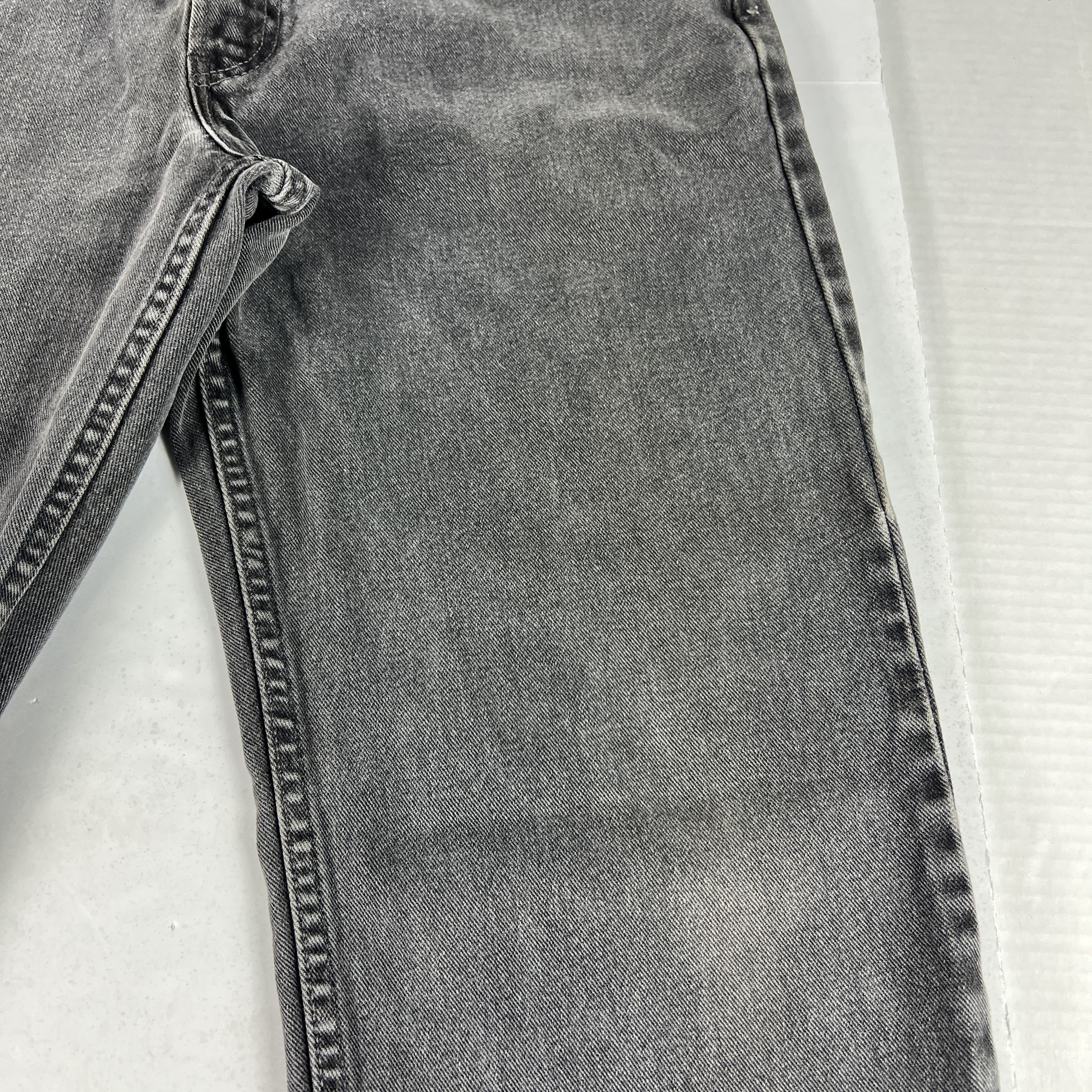 Levi's Y2K Levi's Jeans 550 Relaxed Black Faded Cotton Denim USA Size US 34 / EU 50 - 5 Thumbnail