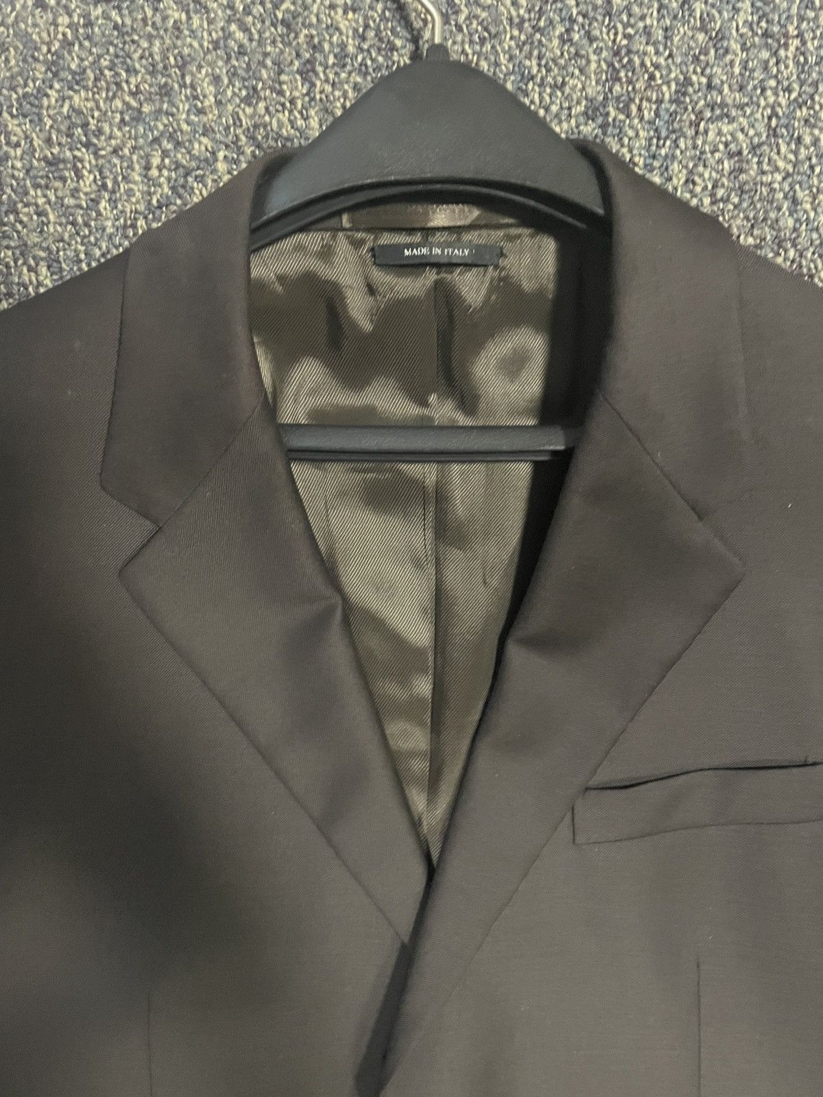 Prada Prada AW09 Brown Single Breasted Suit Size 52L - 4 Thumbnail