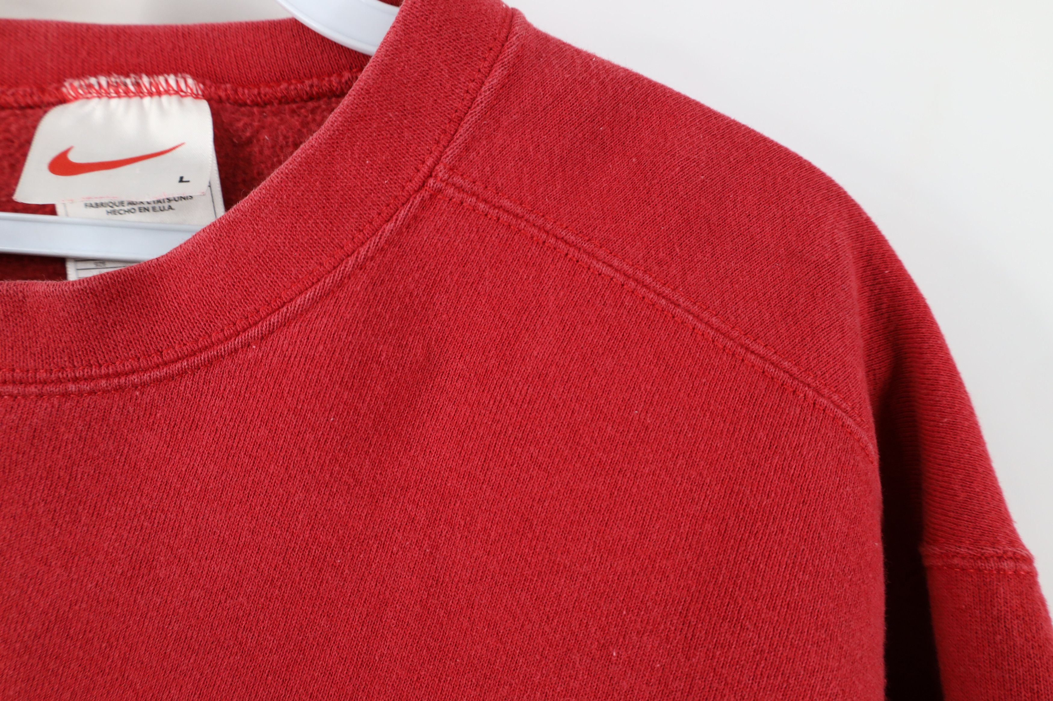 Nike Vintage 90s Nike Mini Swoosh Heavy Crewneck Sweatshirt USA Size US L / EU 52-54 / 3 - 8 Thumbnail