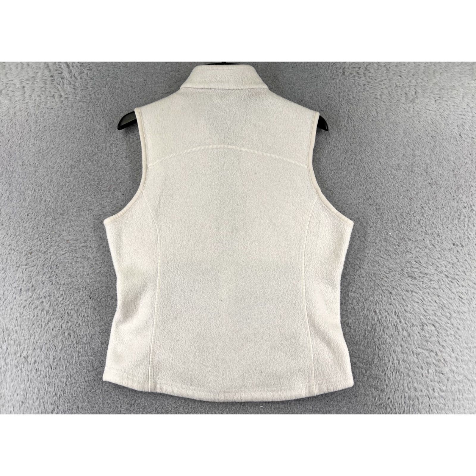 Eddie Bauer Eddie Bauer Vest Small White Full Zip Polartec Polyester Fleece Stains Womens Size S / US 4 / IT 40 - 2 Thumbnail