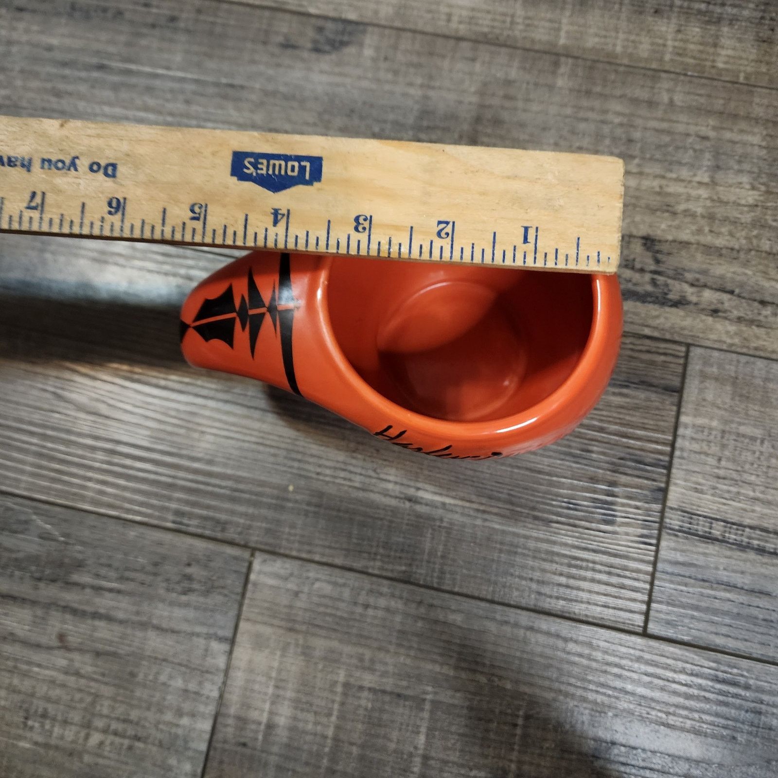 Harley Davidson Harley Davidson orange coffee mug unique shape Pre-owned D Size ONE SIZE - 8 Thumbnail