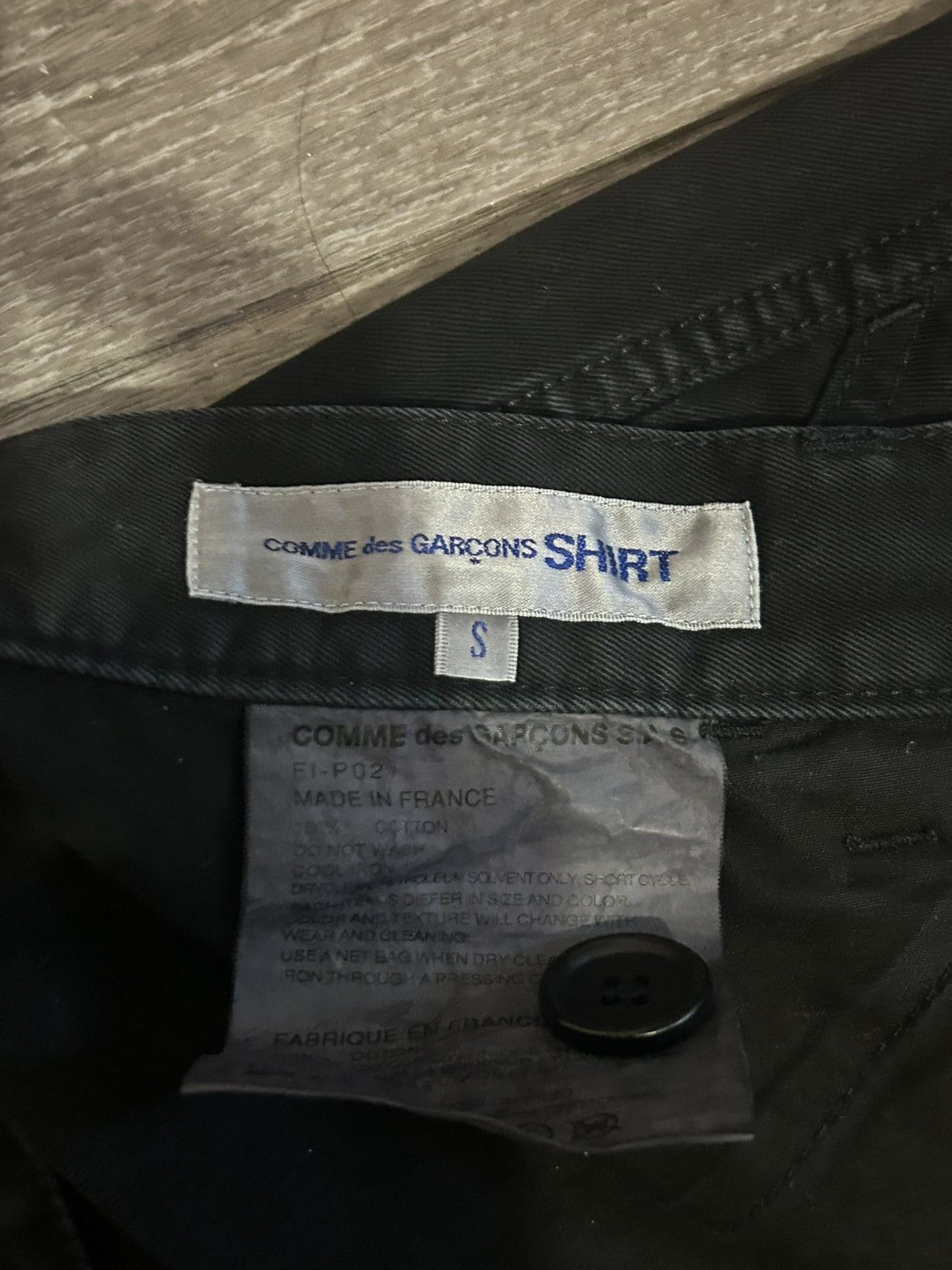 Comme des Garcons Homme Commes Des Garcons Shirt Trousers Size US 30 / EU 46 - 5 Thumbnail