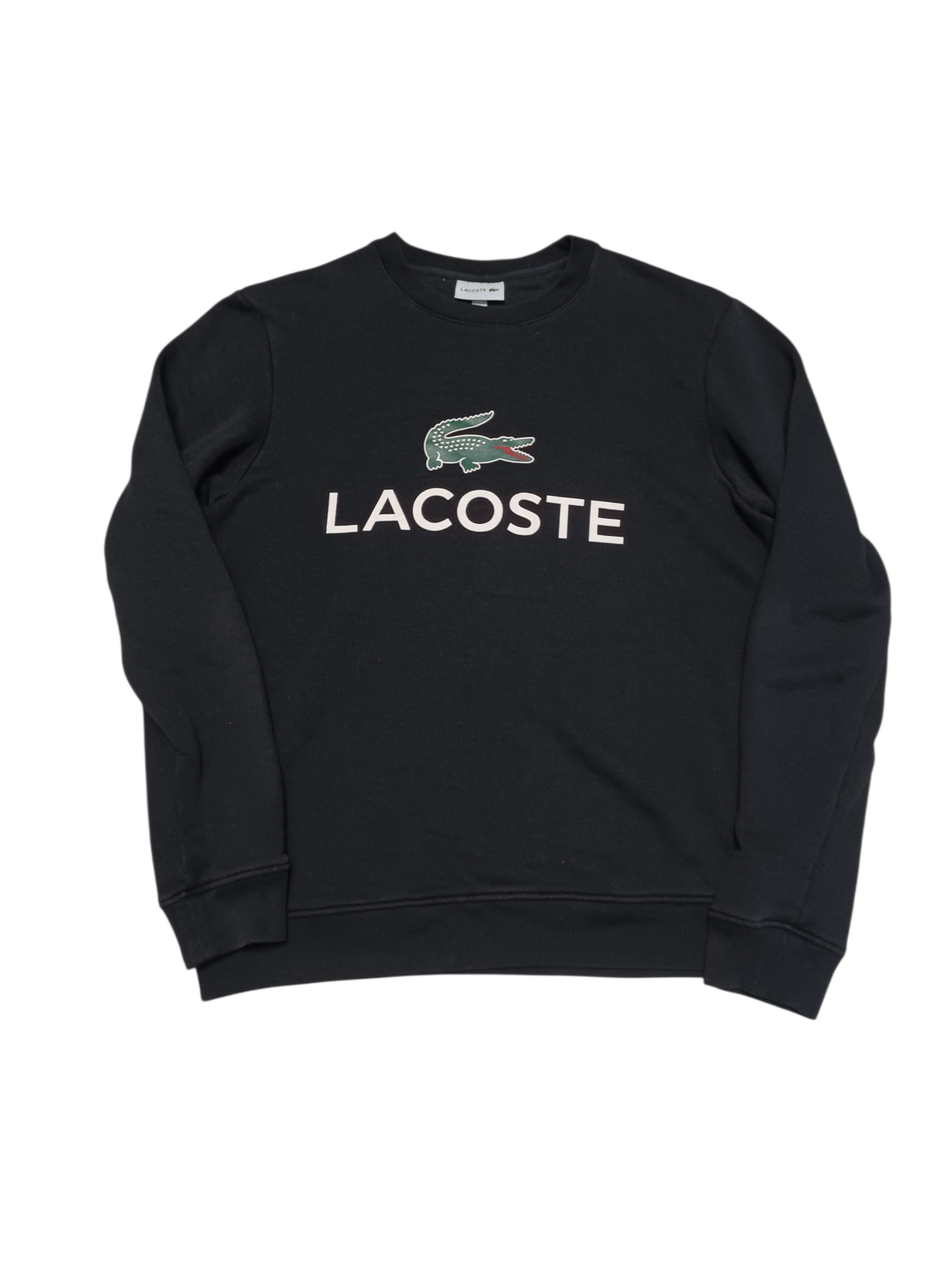 Lacoste LACOSTE BIGLOGO CROCODILE LOGO LUXURY SWEATSHIRT Size US M / EU 48-50 / 2 - 1 Thumbnail