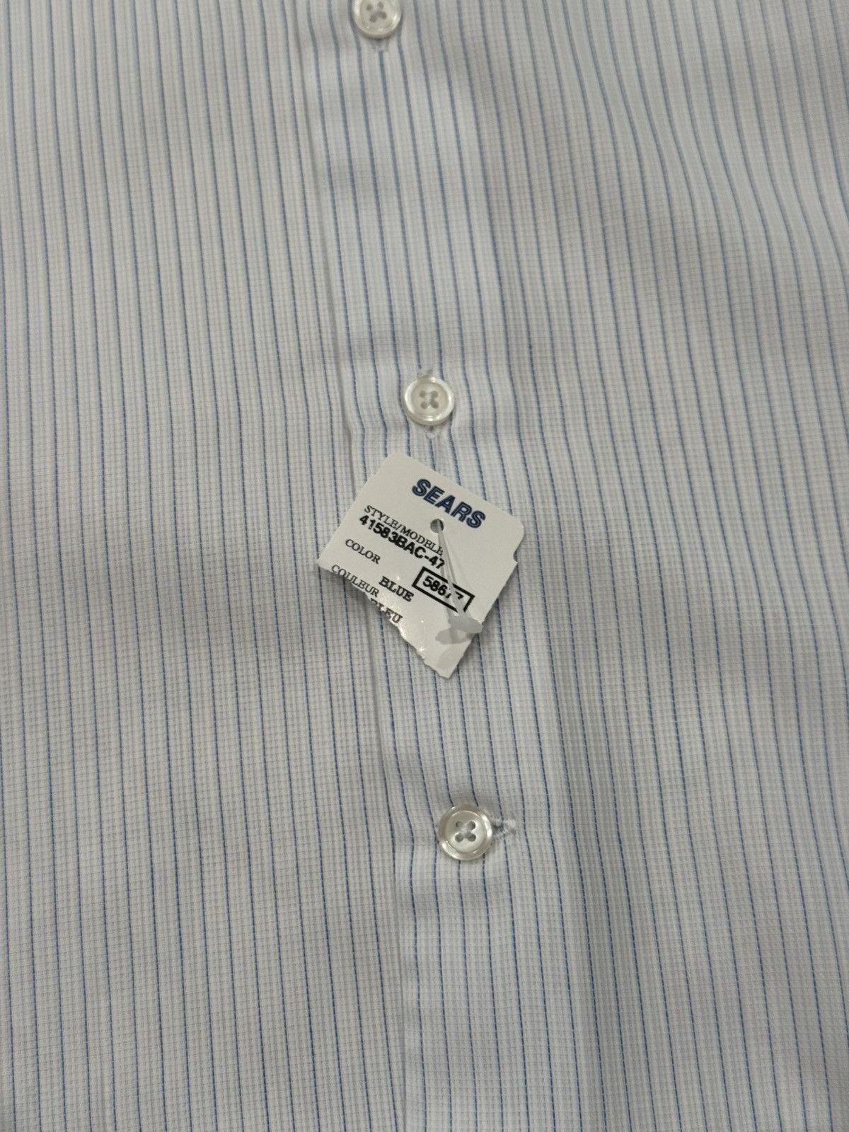 Givenchy NWT Vintage Givenchy Monsieur Vertical Striped Button Up 16 Size US XL / EU 56 / 4 - 4 Thumbnail