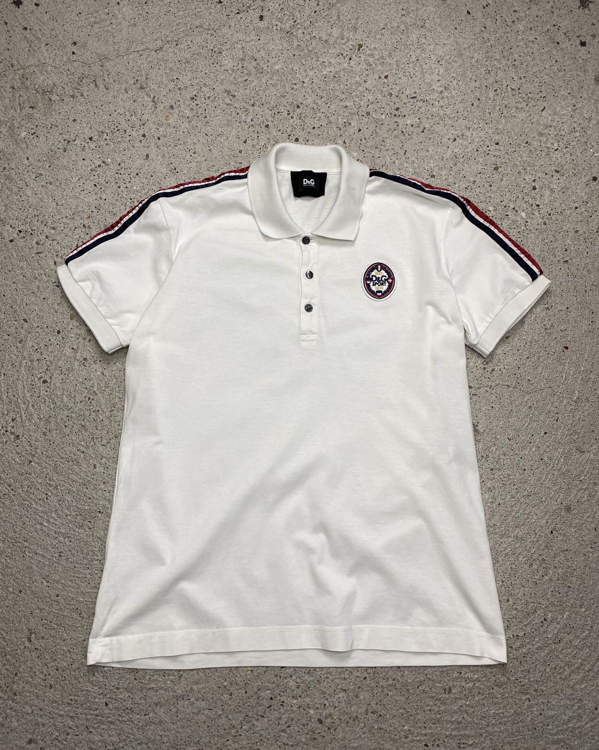 Dolce & Gabbana Dolce & Gabanna polo tshirt vintage sport luxury Size US L / EU 52-54 / 3 - 1 Thumbnail