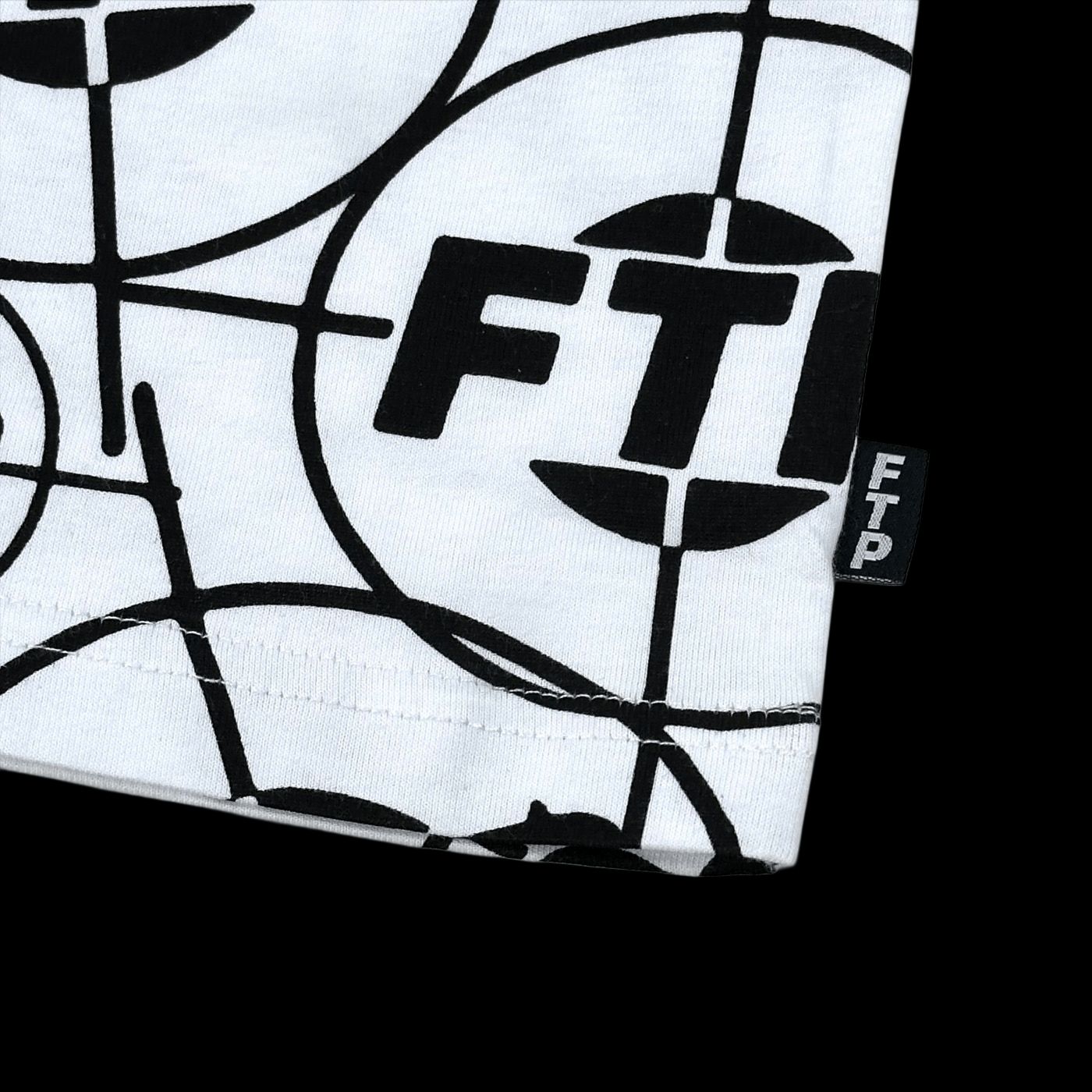 Fuck The Population 2021 ftp crosshairs aop tee shirt all over print white rare Size US XL / EU 56 / 4 - 2 Thumbnail