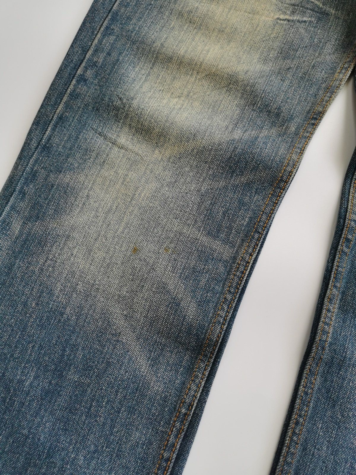 Japanese Brand Buden Japan Double Waist Mud Denim Ankle Jeans Size US 32 / EU 48 - 5 Thumbnail