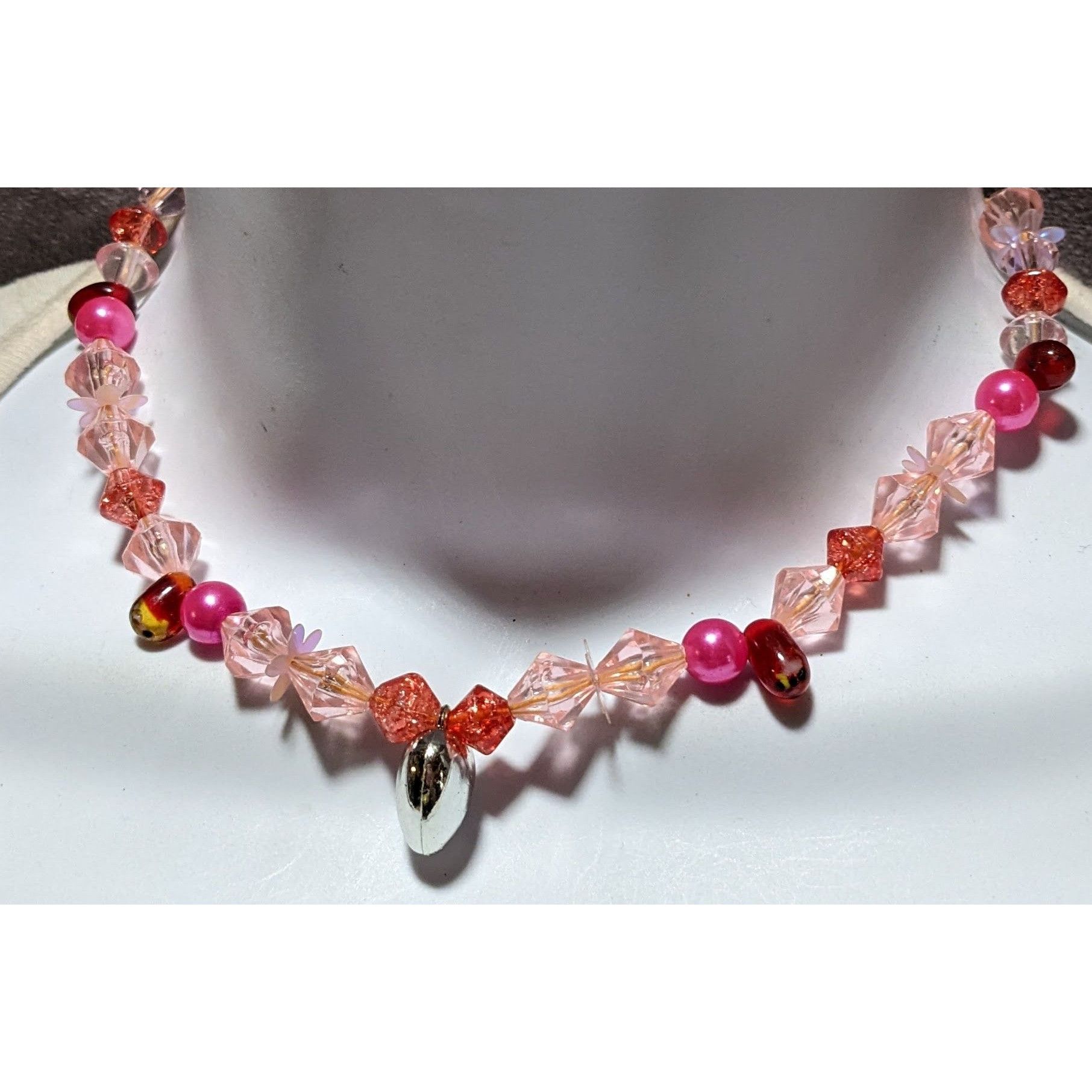 Other Handmade Beaded Coquette Necklace Size ONE SIZE - 8 Thumbnail