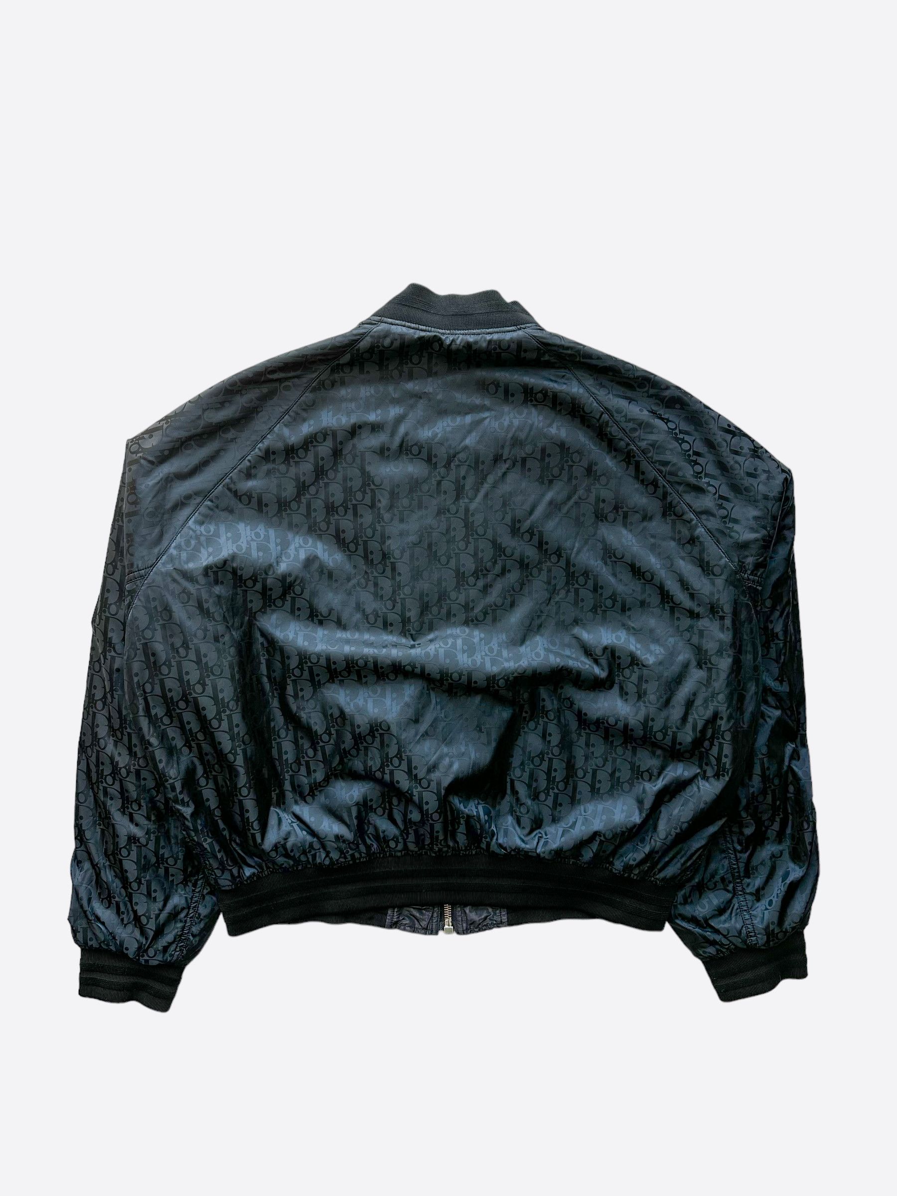 Dior Dior Oblique Black Bomber Jacket Size US XXL / EU 58 / 5 - 2 Thumbnail
