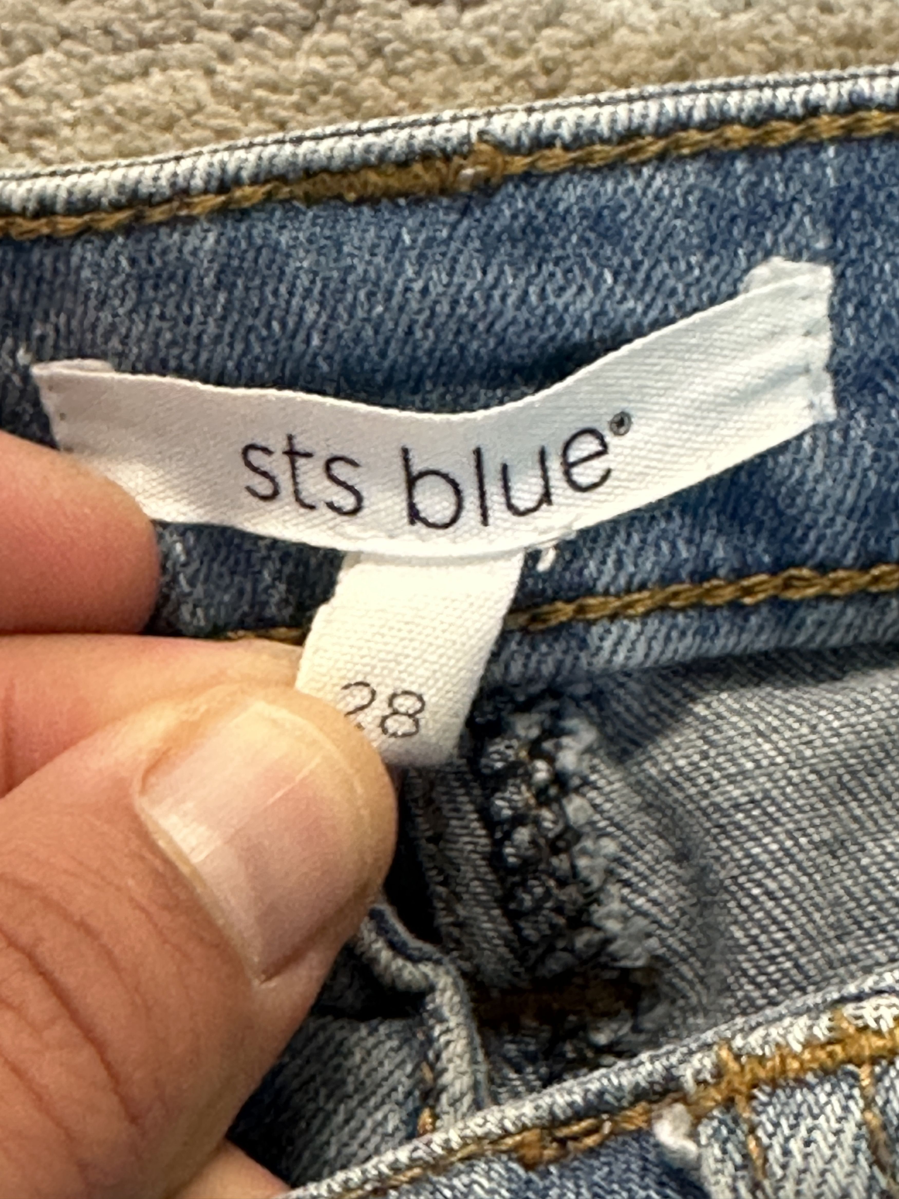 Other STS Blue Skinny Women's Blue Jeans Size 28 Size 28" / US 6 / IT 42 - 3 Thumbnail