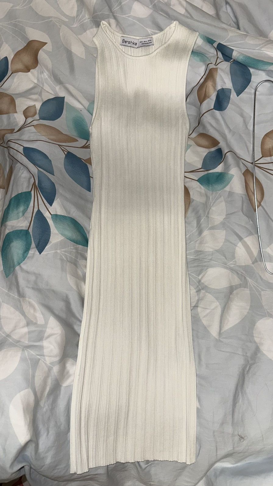 Bershka White summer dress Size S / US 4 / IT 40 - 1 Thumbnail