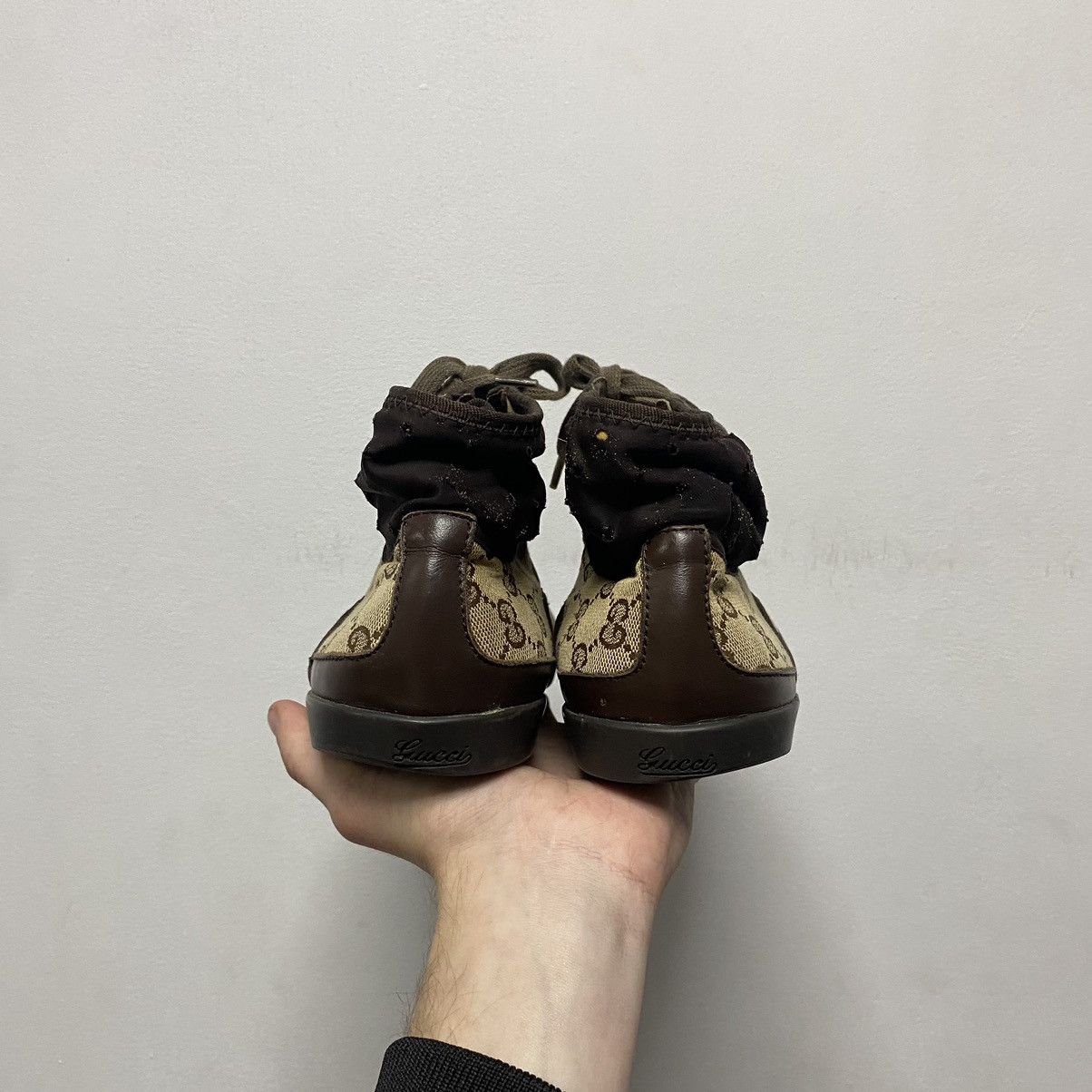 Gucci Gucci high top shoes MONOGRAM Size US 8 / EU 41 - 9 Thumbnail