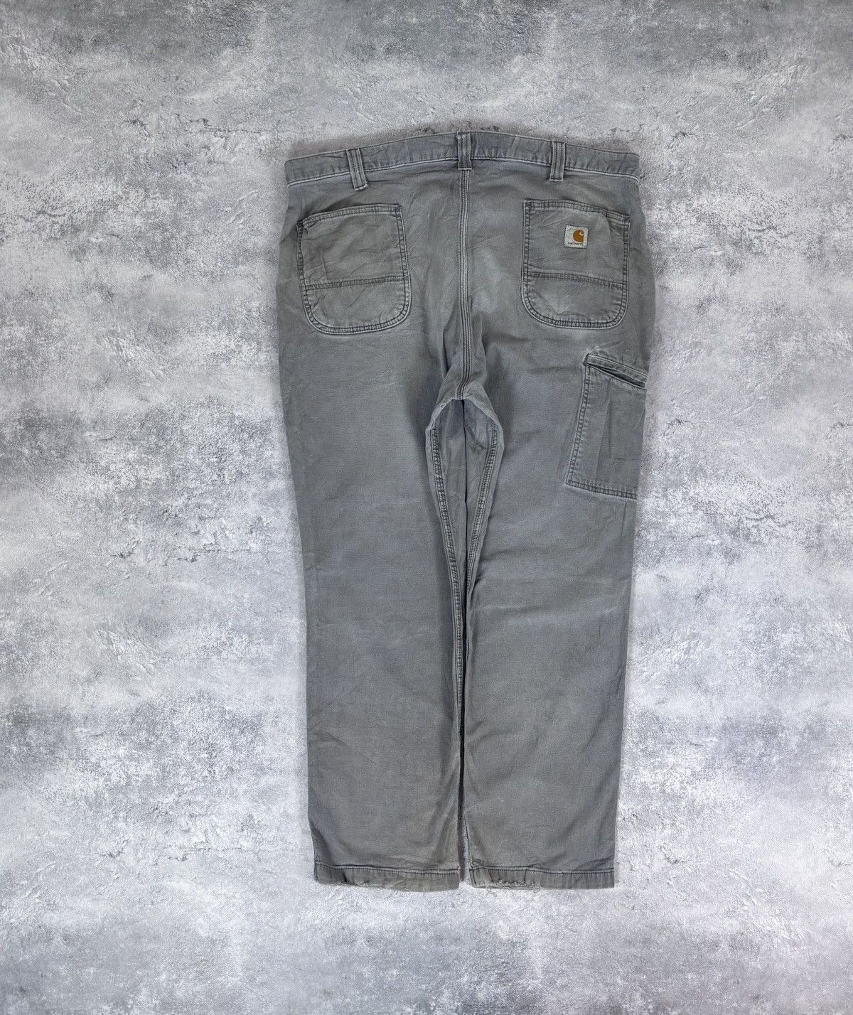 Carhartt Carhartt Men’s Grey Pants Jeans Relaxed Fit USA Workwear Size US 40 / EU 56 - 1 Thumbnail