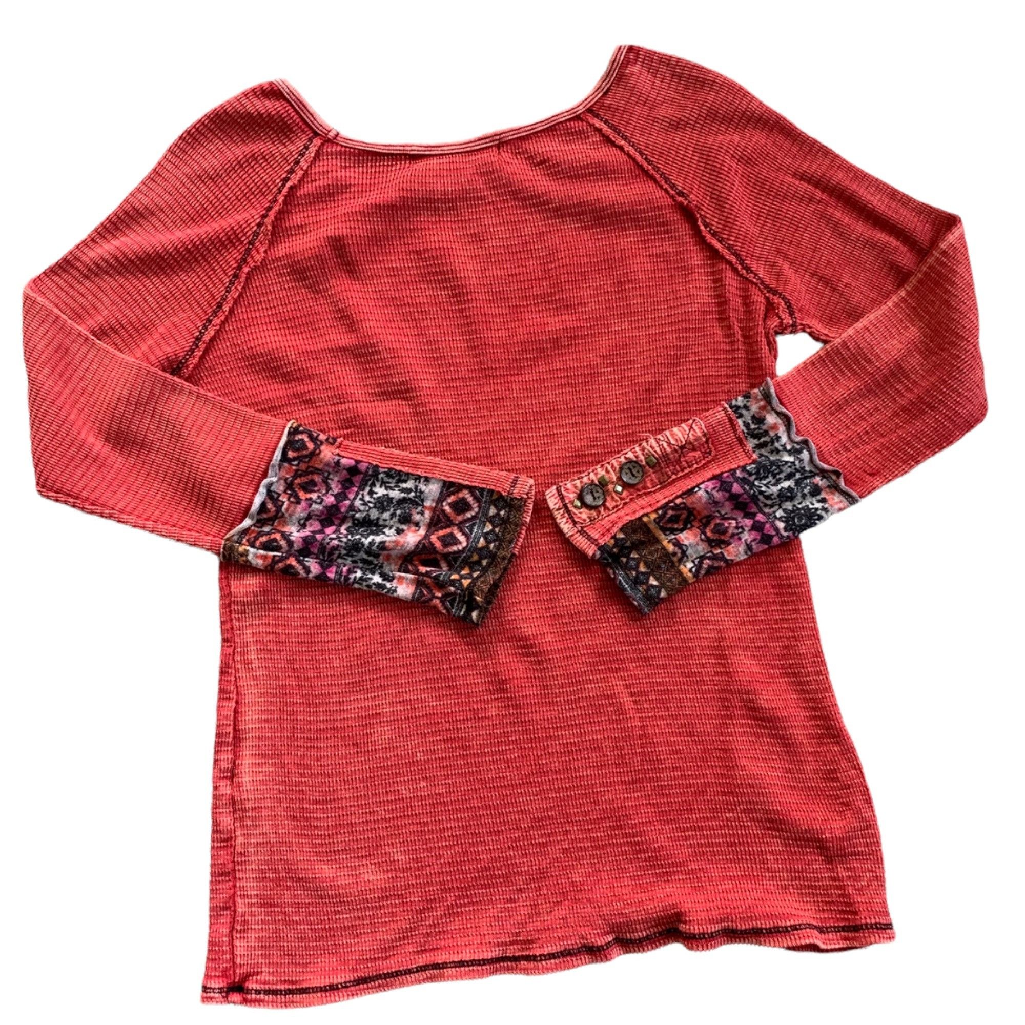Other American Able Waffle Knit Boho Thermal Top XL Size XL / US 12-14 / IT 48-50 - 4 Thumbnail