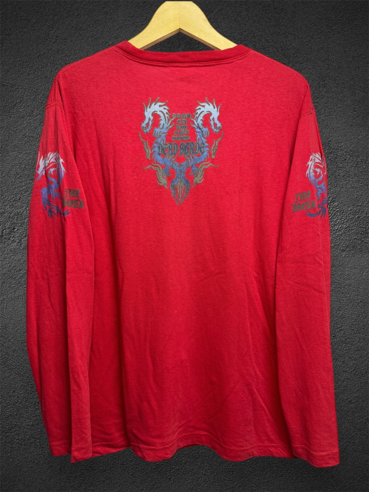 Hysteric Glamour × If Six Was Nine × Japanese Brand Japanese Dragon Glittier Poem Long Lseeve Size US M / EU 48-50 / 2 - 2 Thumbnail