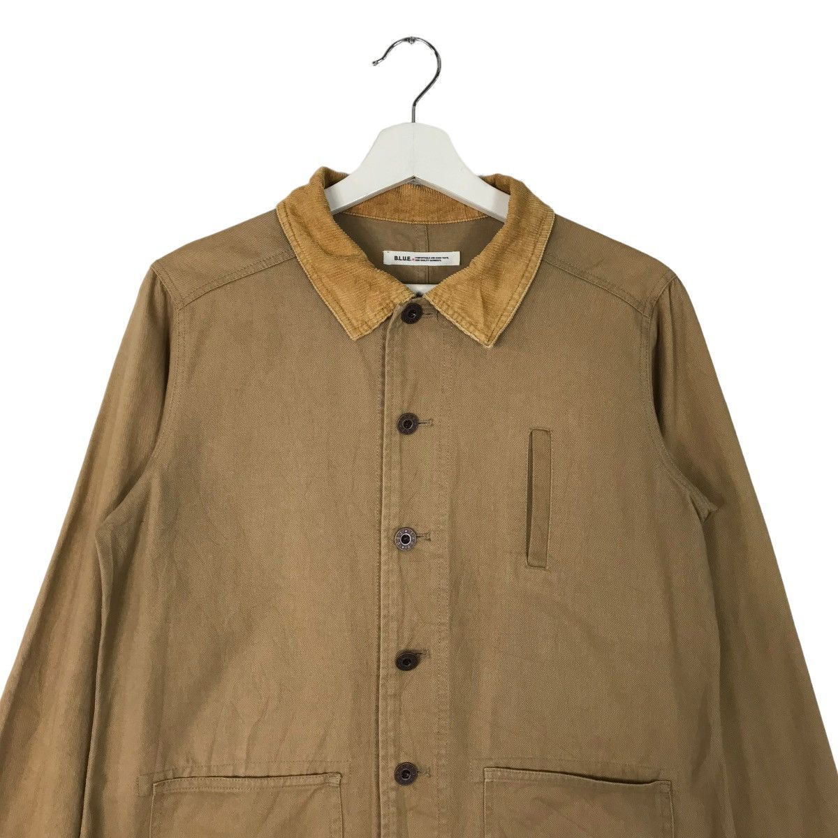 Japan Blue 💥 BLUE WORKER CHORE JACKET Size US M / EU 48-50 / 2 - 3 Thumbnail