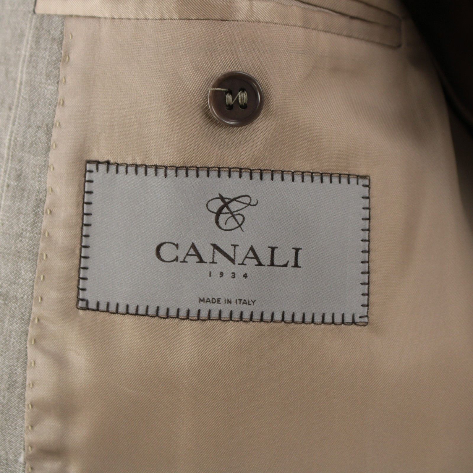 Canali Canali Suit Size US 46 Regular in Brown Size 46R - 8 Thumbnail