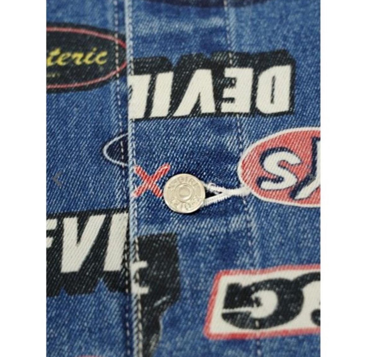 HYSTERIC GLAMOUR x X-GIRL DENIM JACKET JP RARE