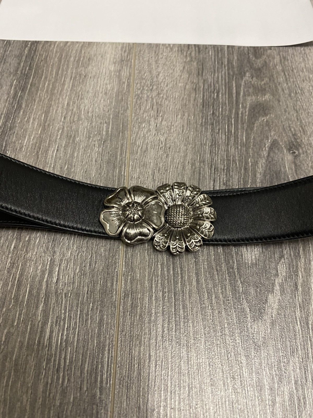 Saint Laurent Paris Saint Laurent Western Leather Belt Size ONE SIZE - 2 Thumbnail