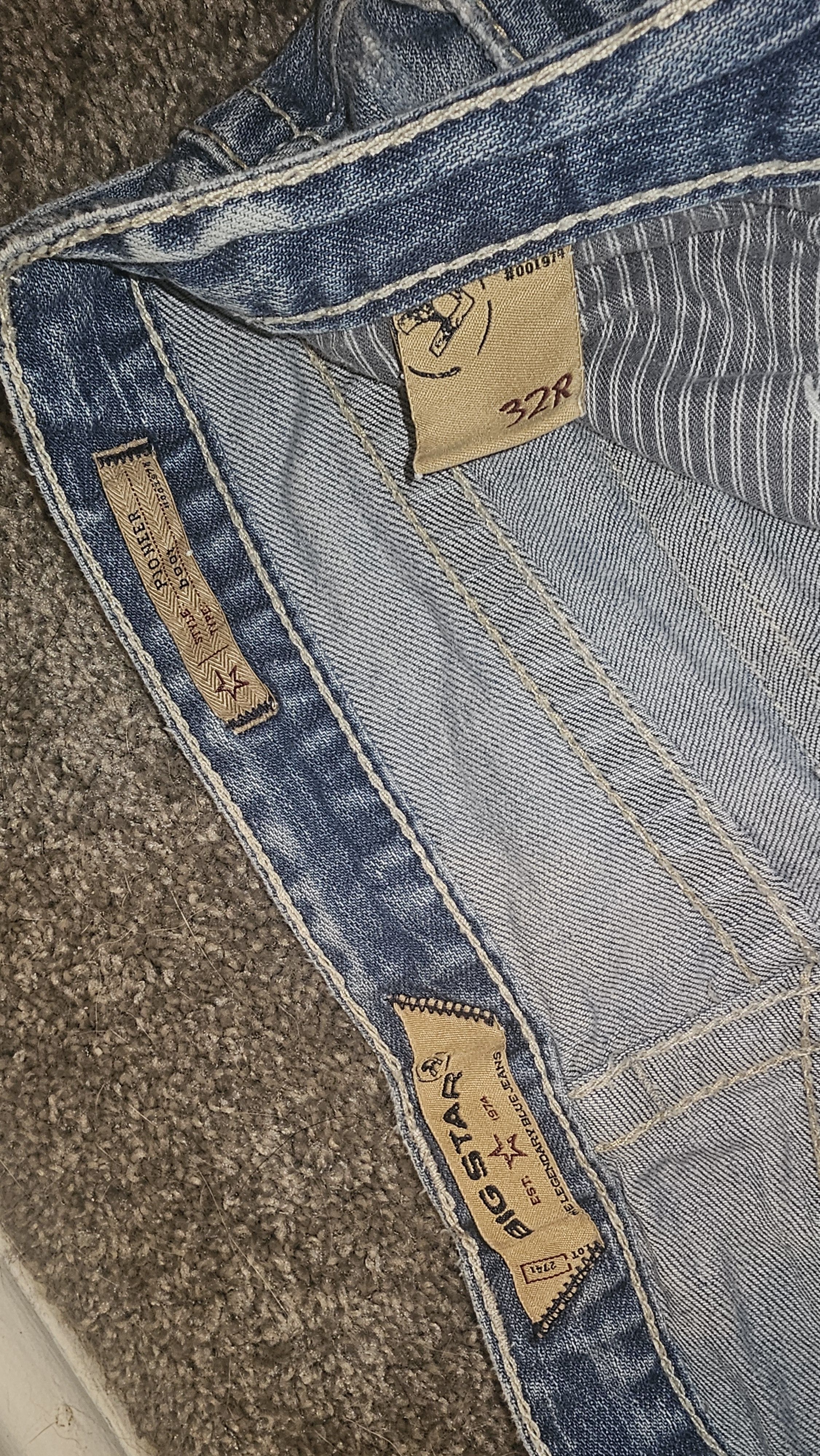 Big Star Big Star Vintage Bootcut Denim Jeans Size US 32 / EU 48 - 4 Thumbnail