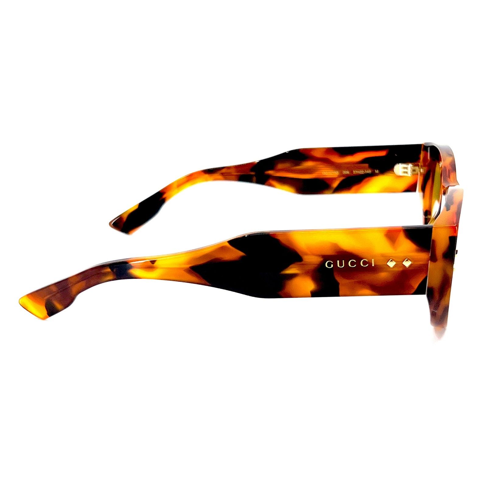 Gucci New! GUCCI Sunglasses GG1215S 004, Authentic Size ONE SIZE - 10 Thumbnail