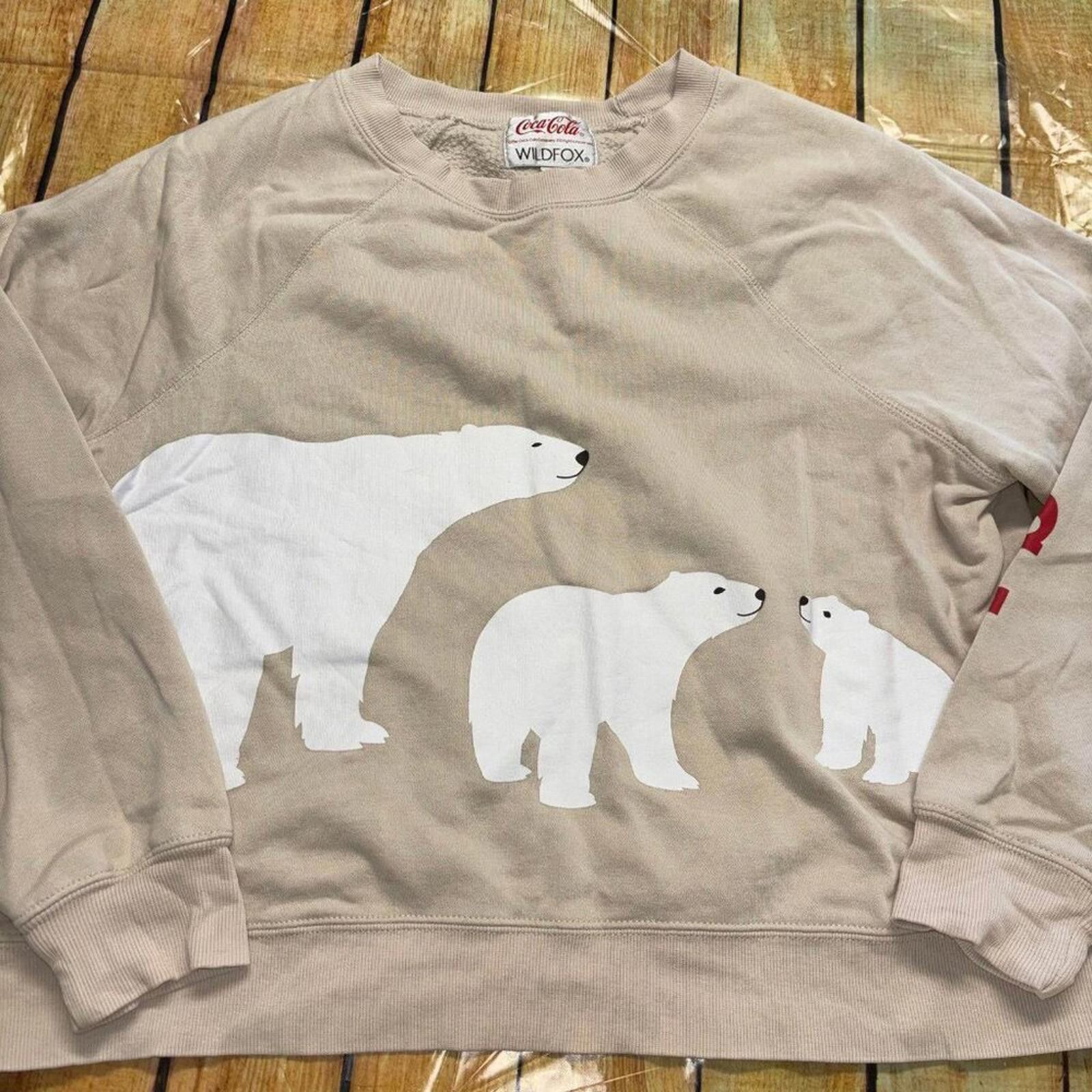 Wildfox Limited Edition Wild Fox X Coca Cola Small Sweatshirt Size S / US 4 / IT 40 - 3 Thumbnail