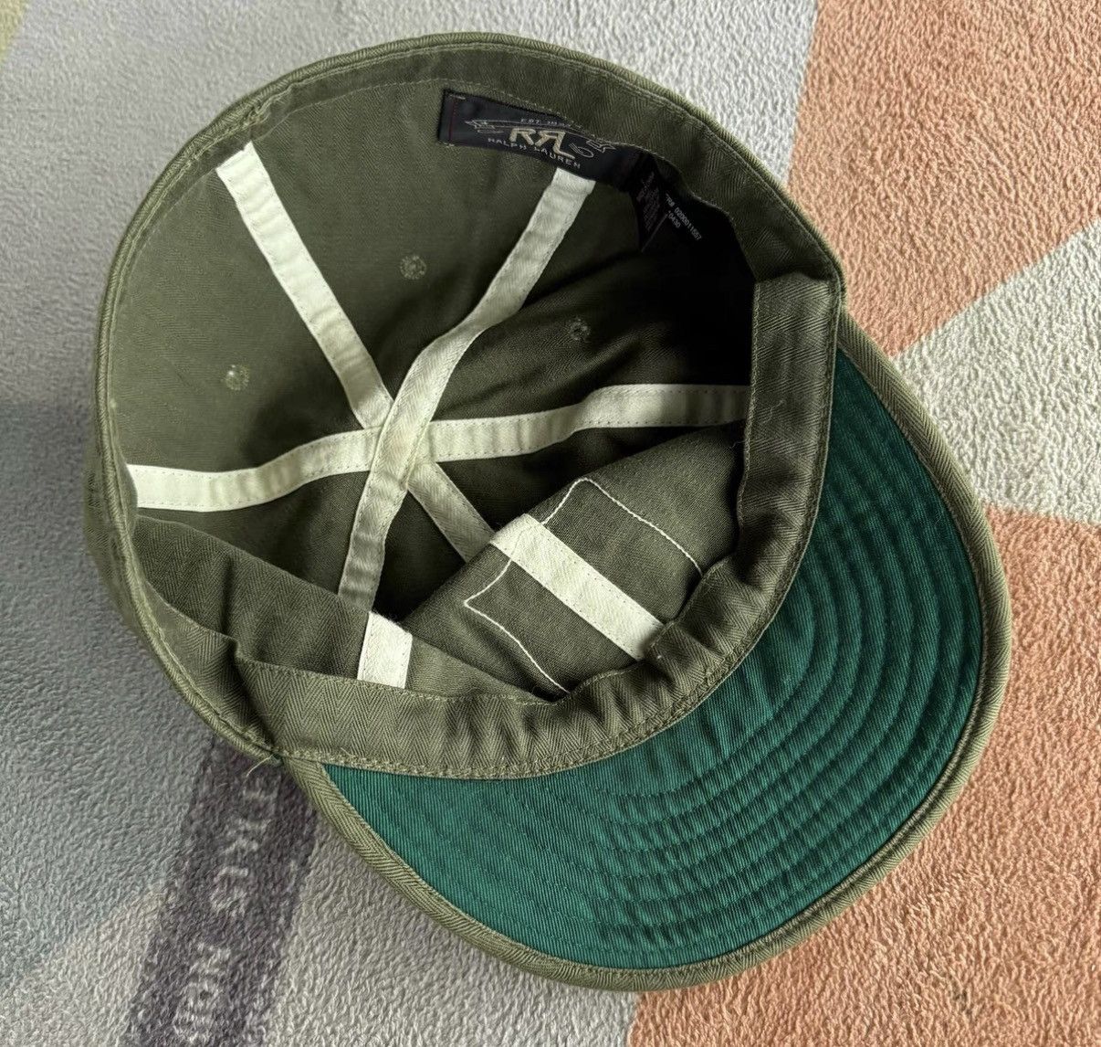 RRL Ralph Lauren RRL Ralph Lauren Military Baseball Cap K22 Size ONE SIZE - 3 Thumbnail