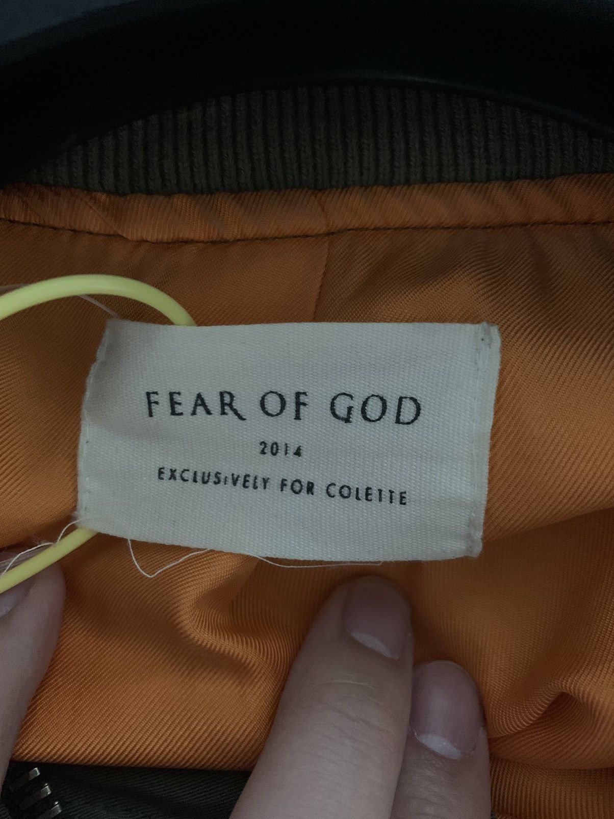 Colette × Fear of God Fear Of God x Colette 3rd Collection Bomber Size US L / EU 52-54 / 3 - 5 Thumbnail