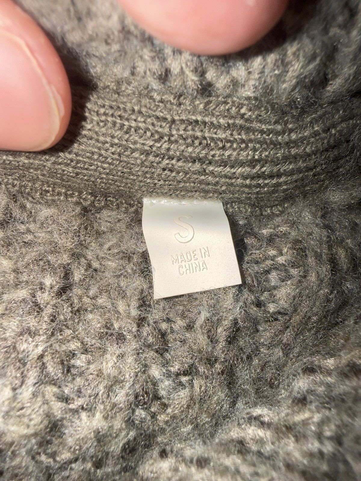 Essentials Essentials Fear of god Waffle Knit Hoodie Size US S / EU 44-46 / 1 - 7 Thumbnail