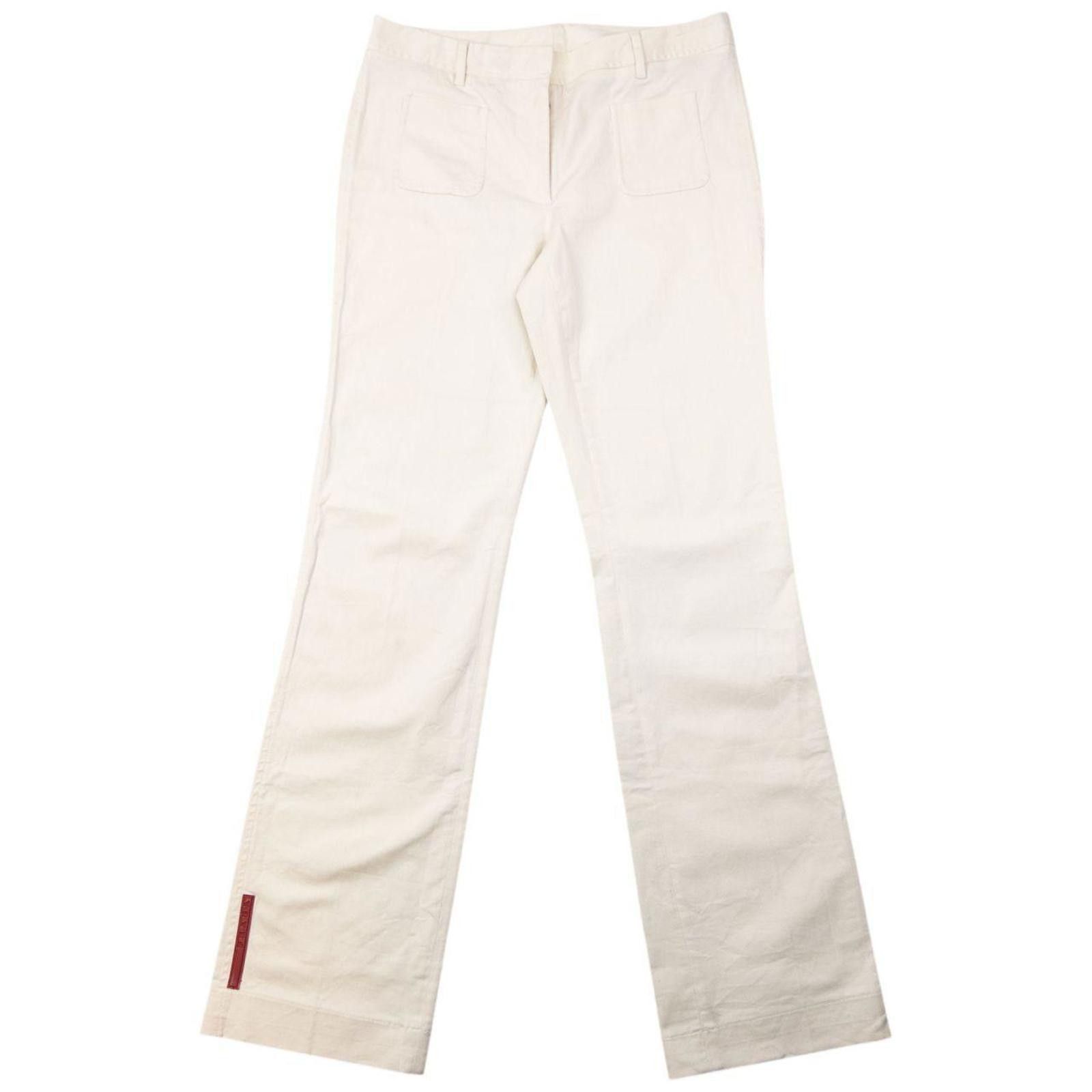 Vintage 2000s Prada Sport Trousers Size W28