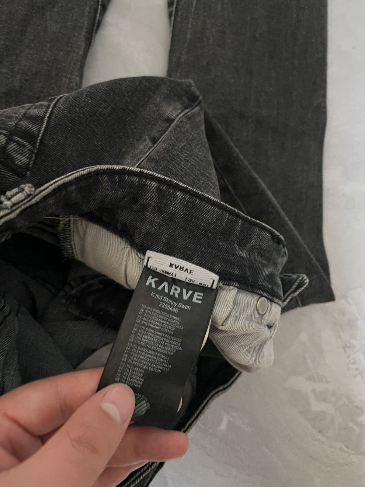 Japanese Brand Destroyed Japan Grunge / Undercover Style 90 / Archive Dark Size US 33 - 7 Thumbnail