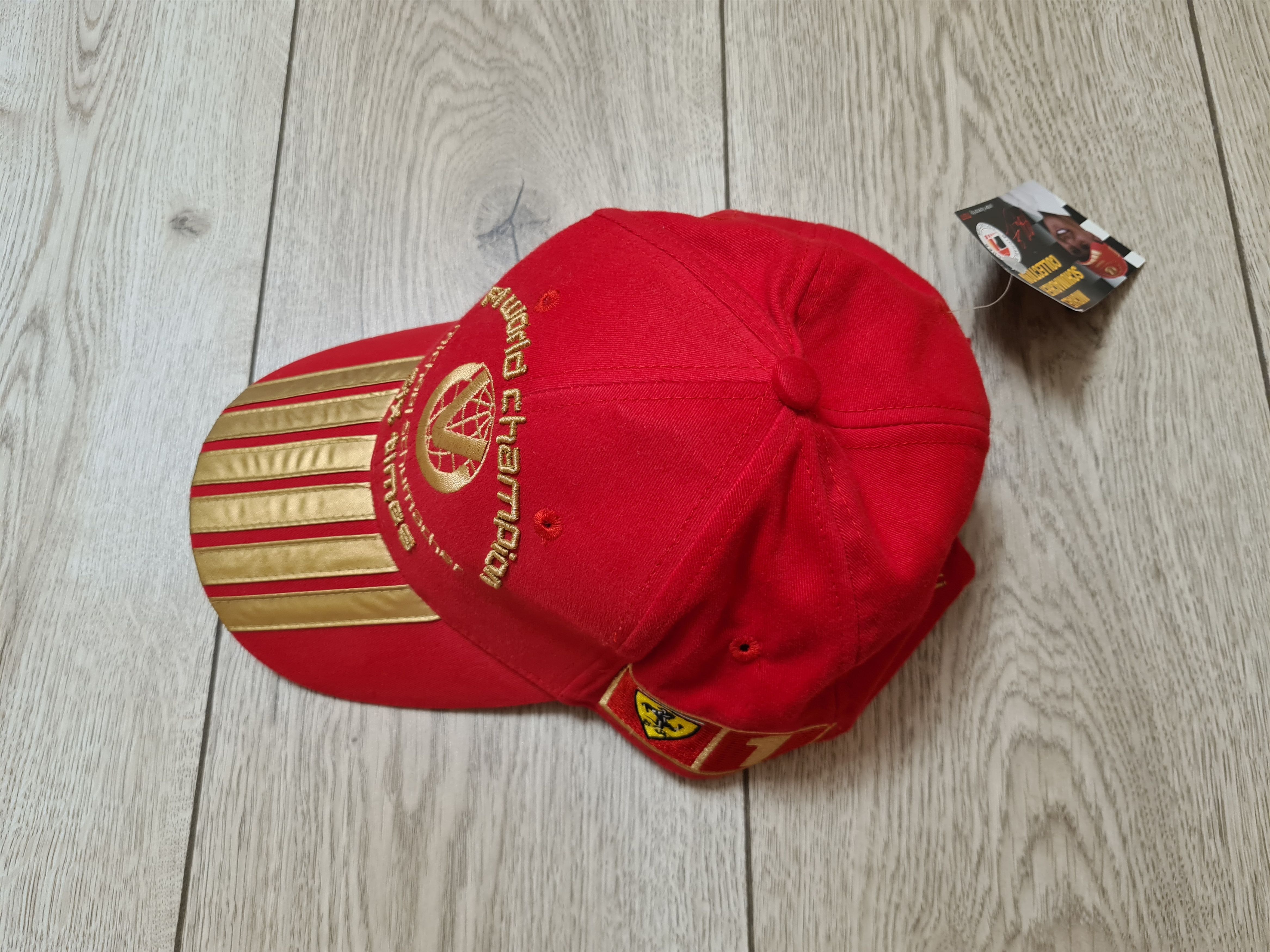 Ferrari FERRARI CAP VINTAGE NEW SCHUMACHER CAP FORMULA 1 CAP Size ONE SIZE - 2 Thumbnail