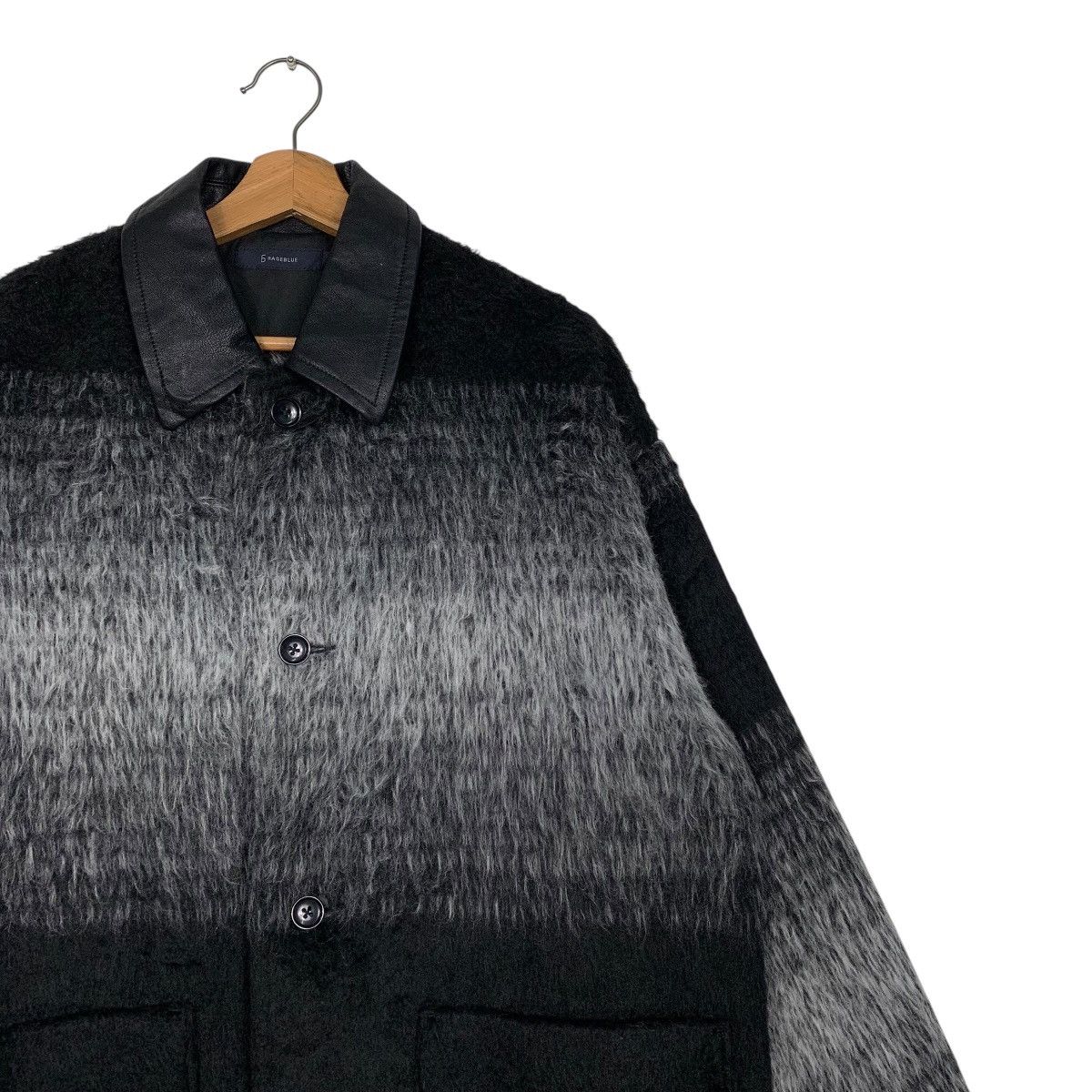 RAGEBLUE Japanese Brand Rageblue Two Tone Fur Jacket Size US M / EU 48-50 / 2 - 5 Thumbnail