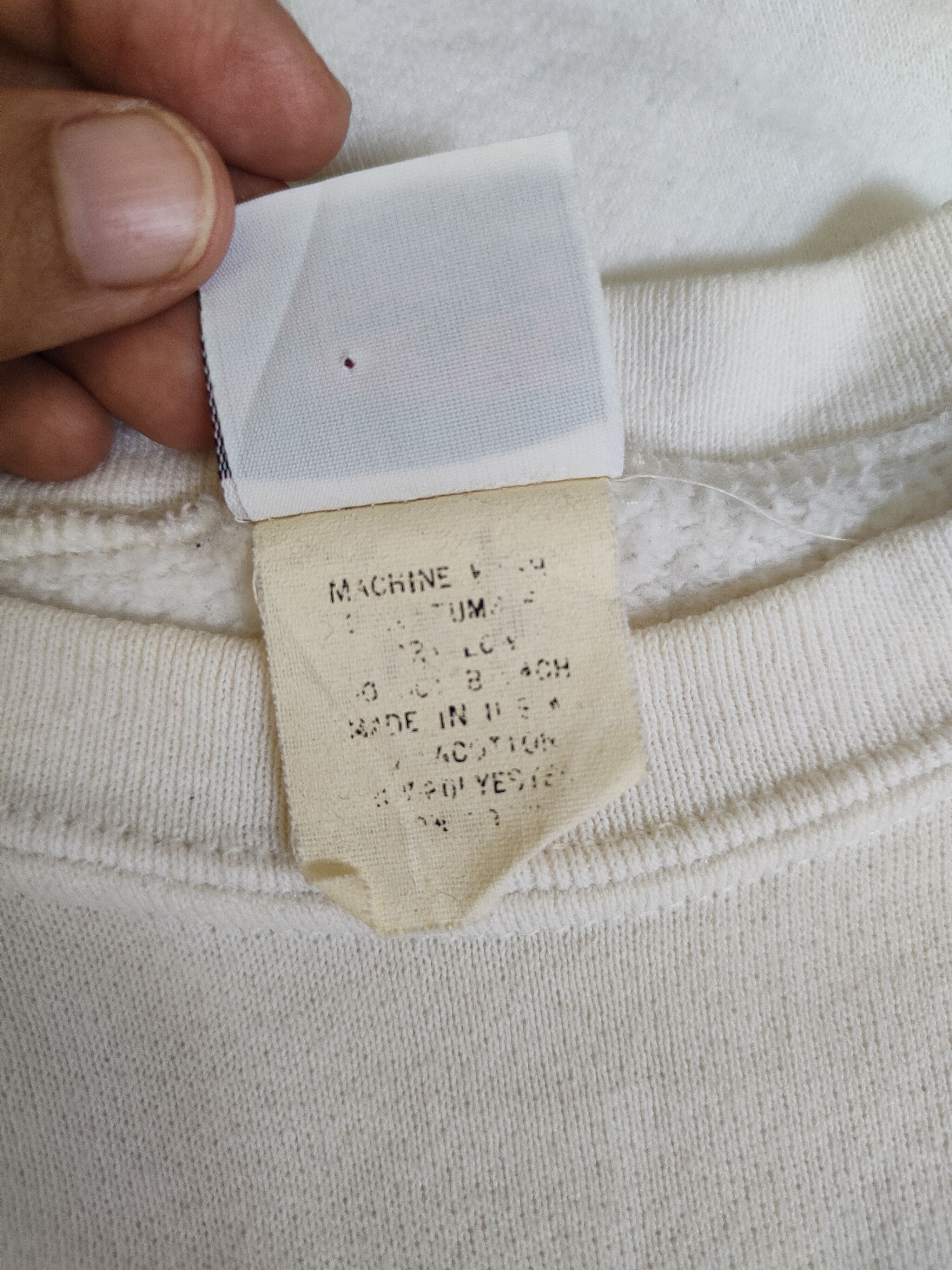 Georges Marciano Guess Georges Marciano vintage White Sweatshirts #S2468 Size M / US 6-8 / IT 42-44 - 11 Thumbnail